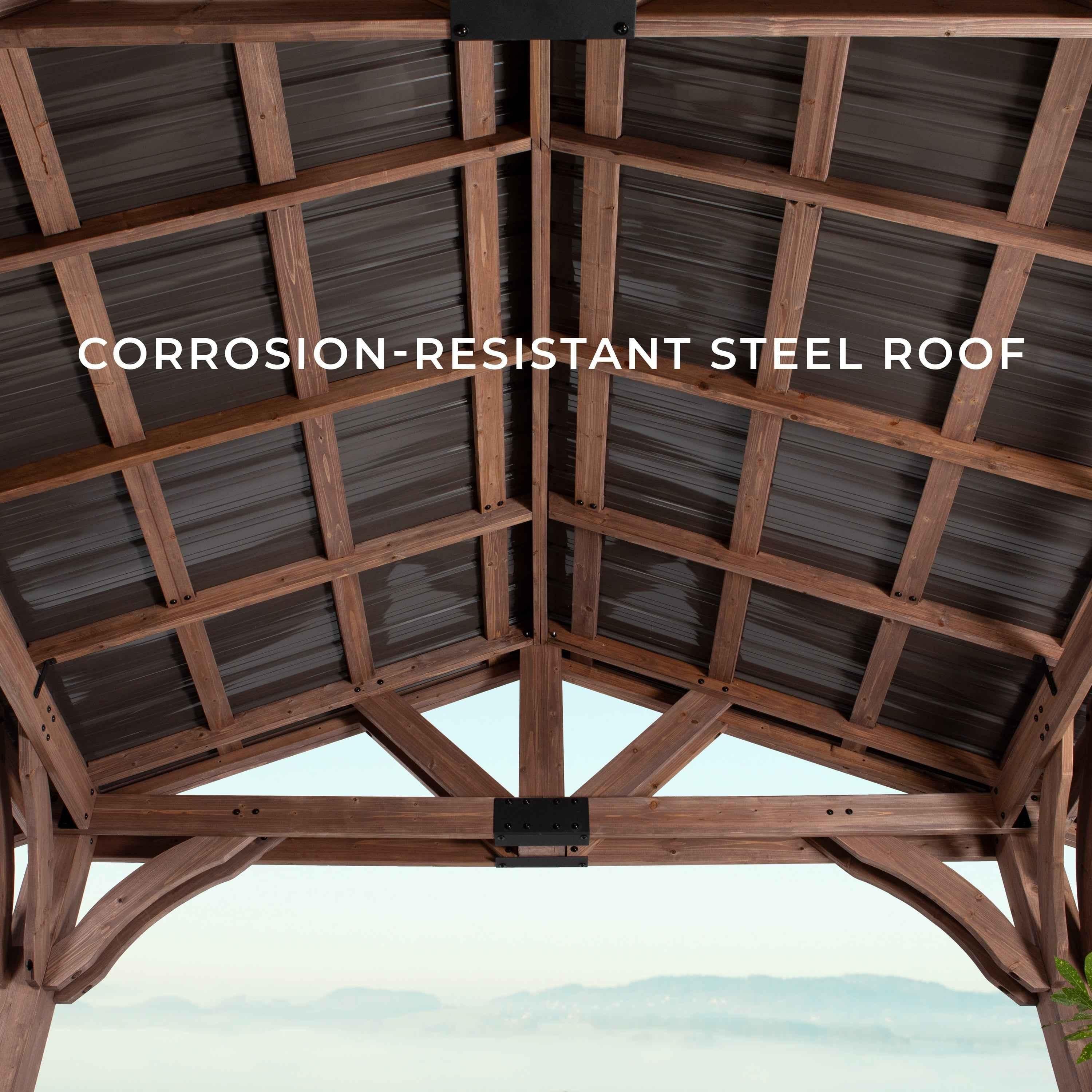 Backyard Discovery 12x10 Gazebo.