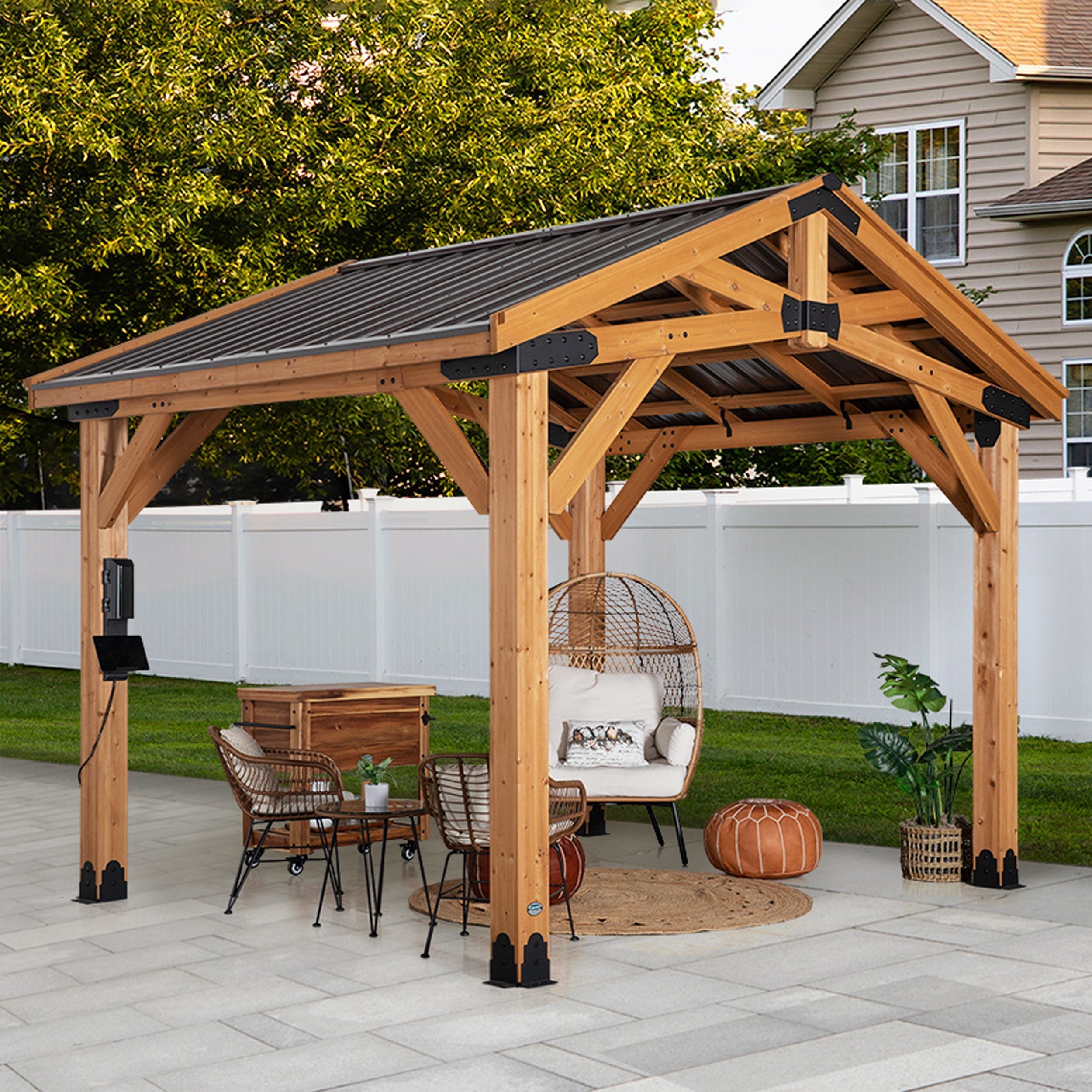 12x10 Norwood Gazebo - Backyard Discovery