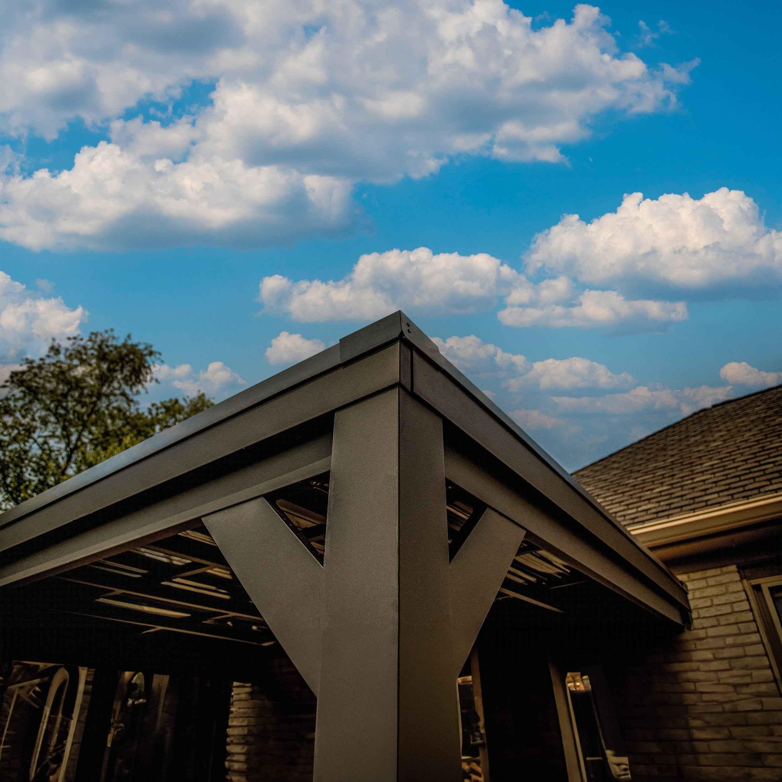 Backyard Discovery 12x9.5 Stonebridge Gazebo.