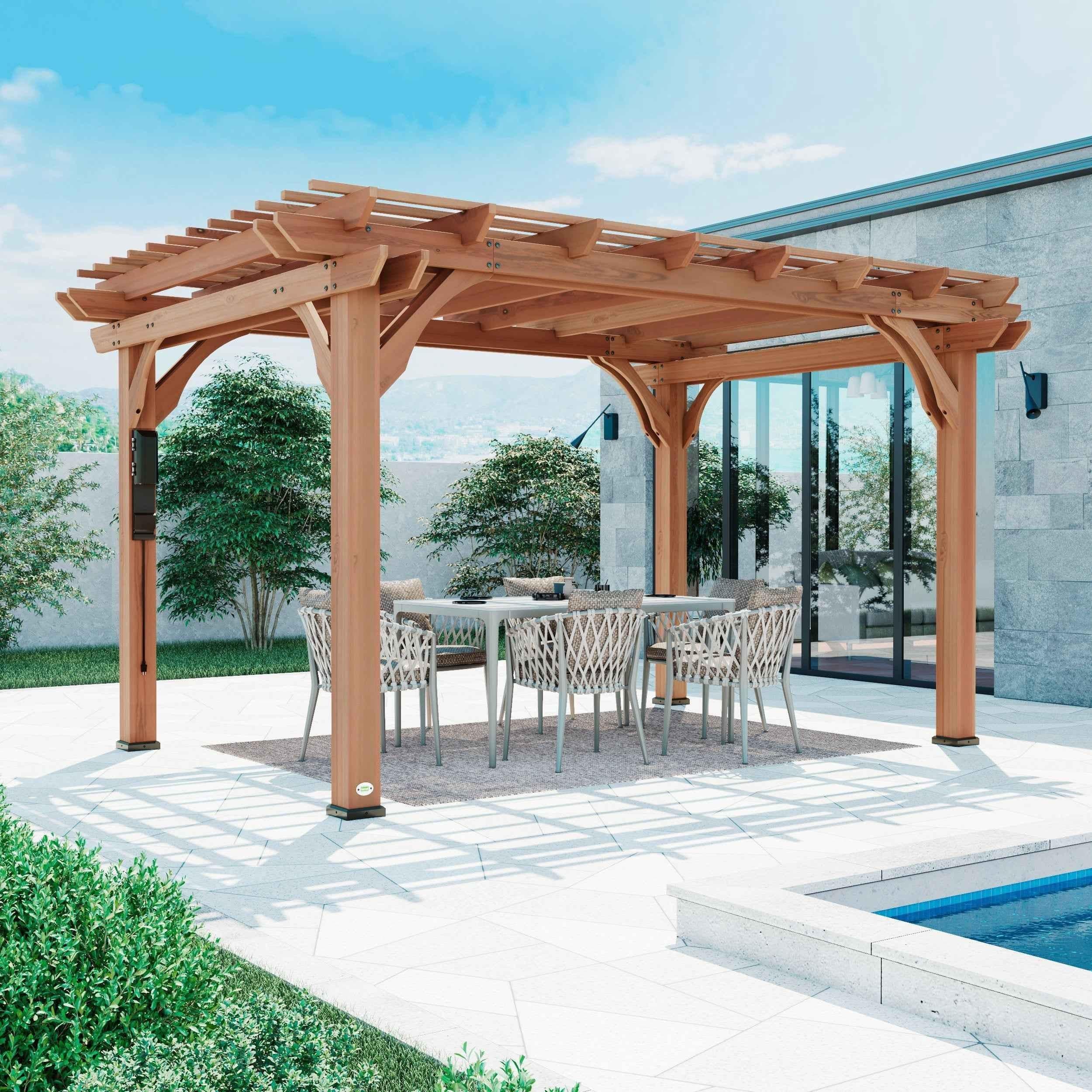 Backyard Discovery 14x10 Beaumont Pergola.