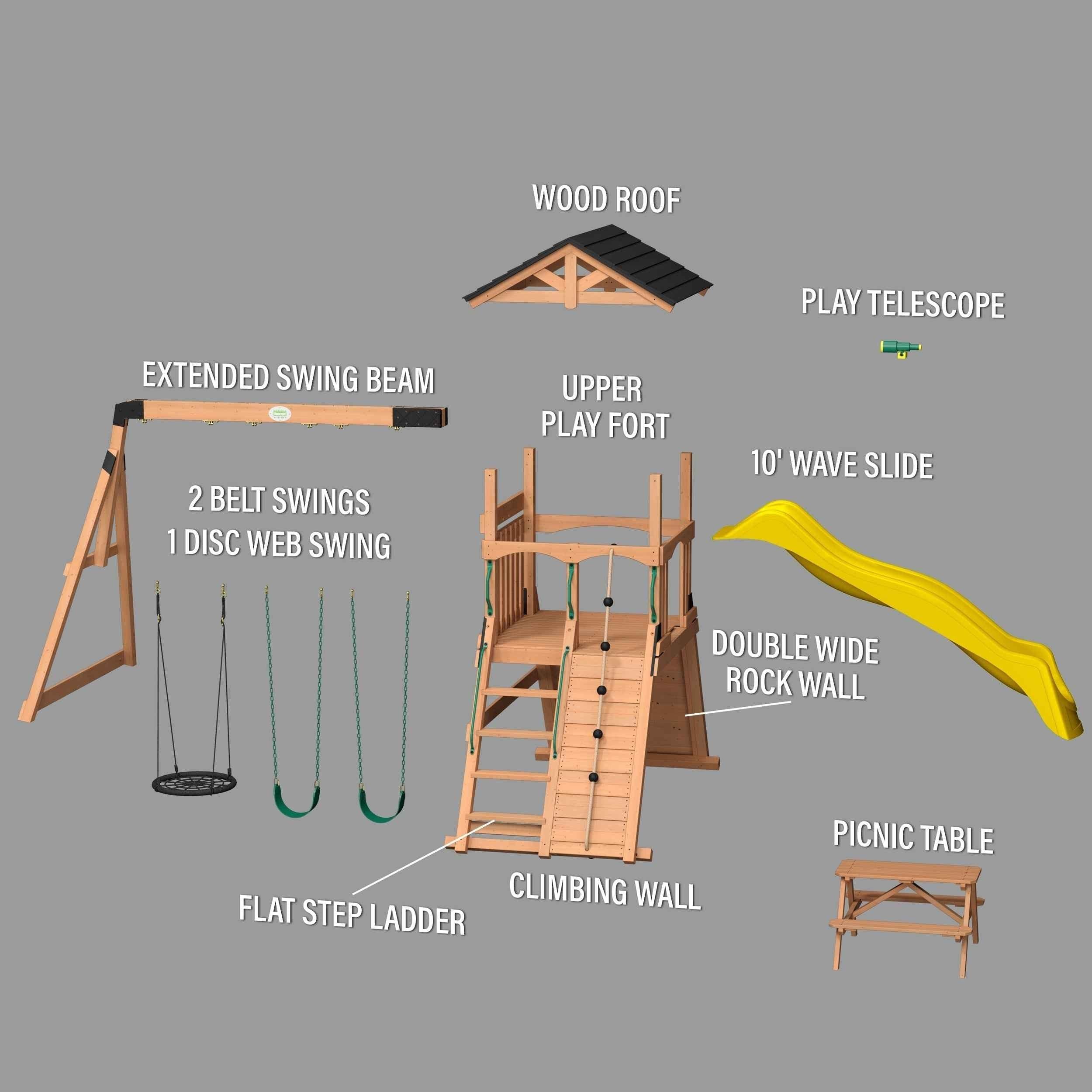 Backyard Discovery Endeavor II Swing Set