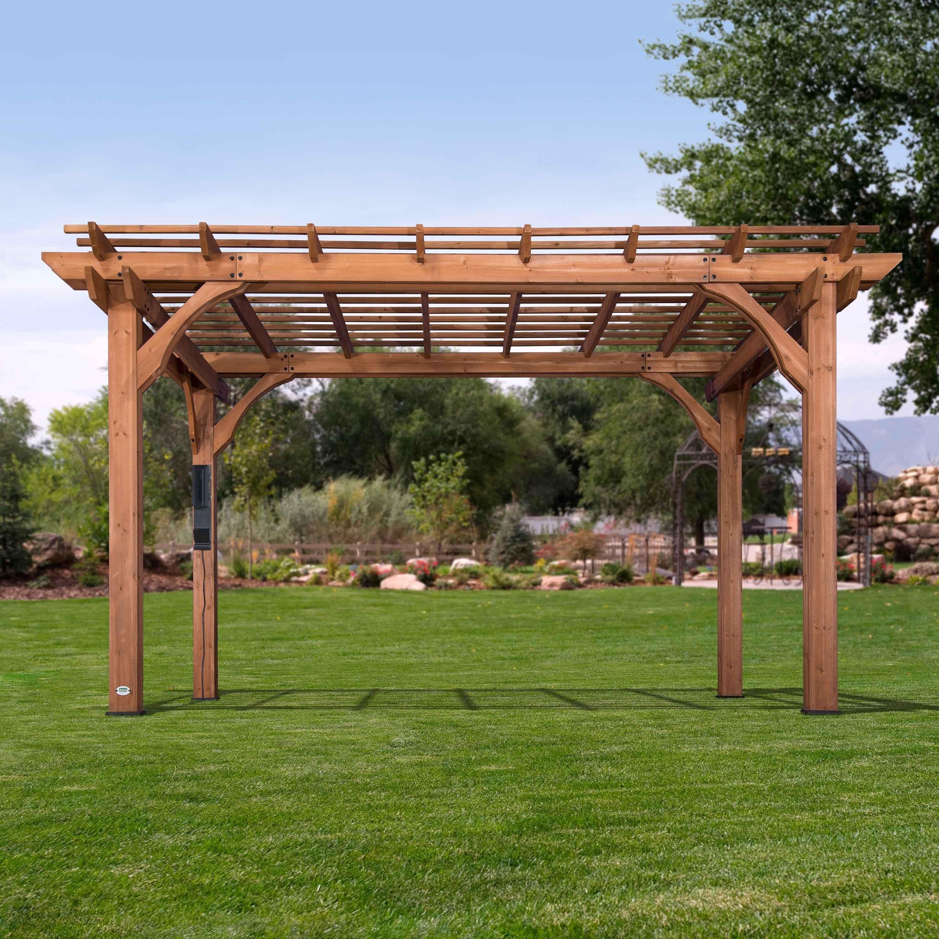Backyard Discovery 14x10 Beaumont Pergola.