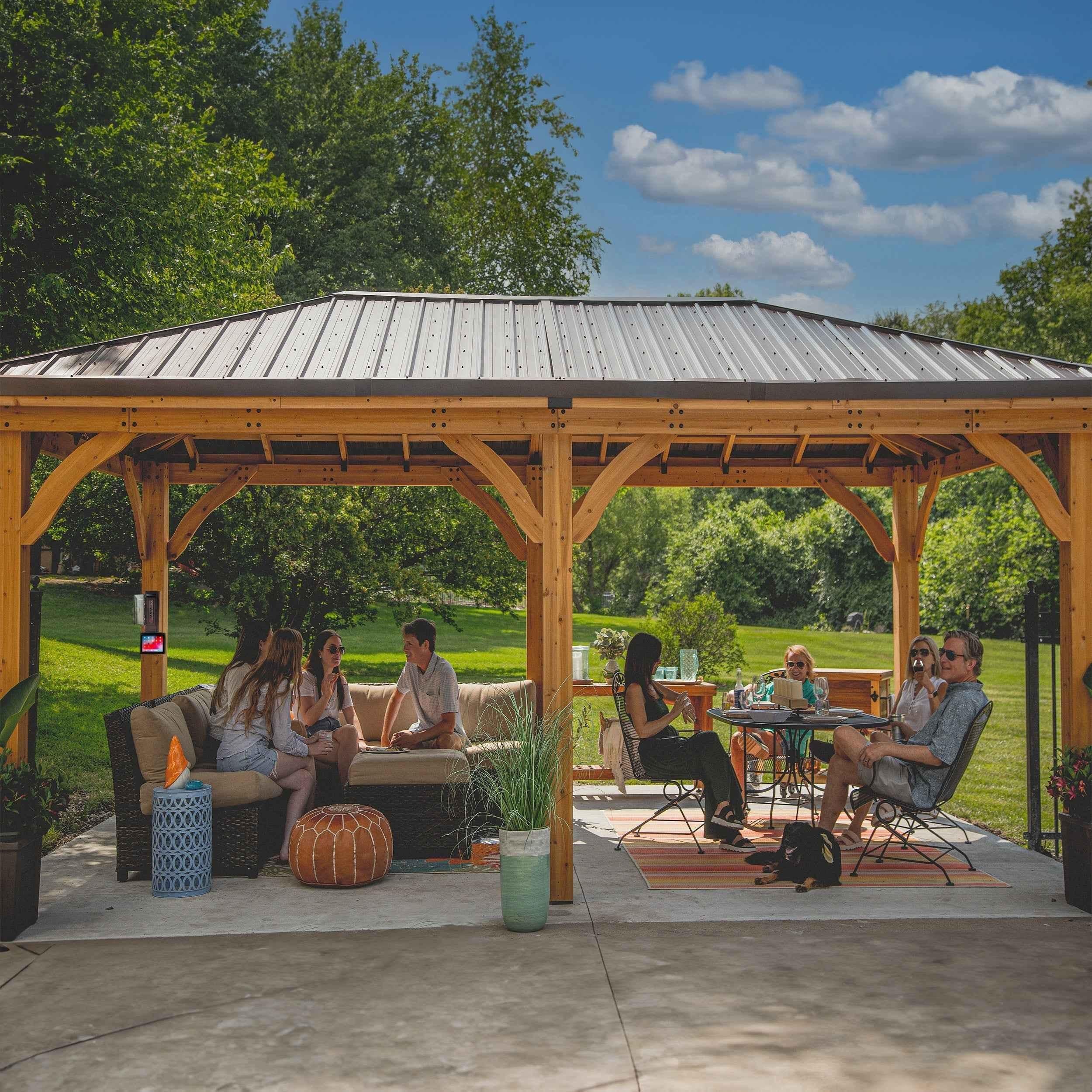 Backyard Discovery 20x12 Barrington Gazebo/Carport.