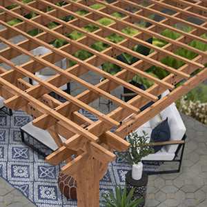 14 X 12 Beaumont Pergola Multi-level