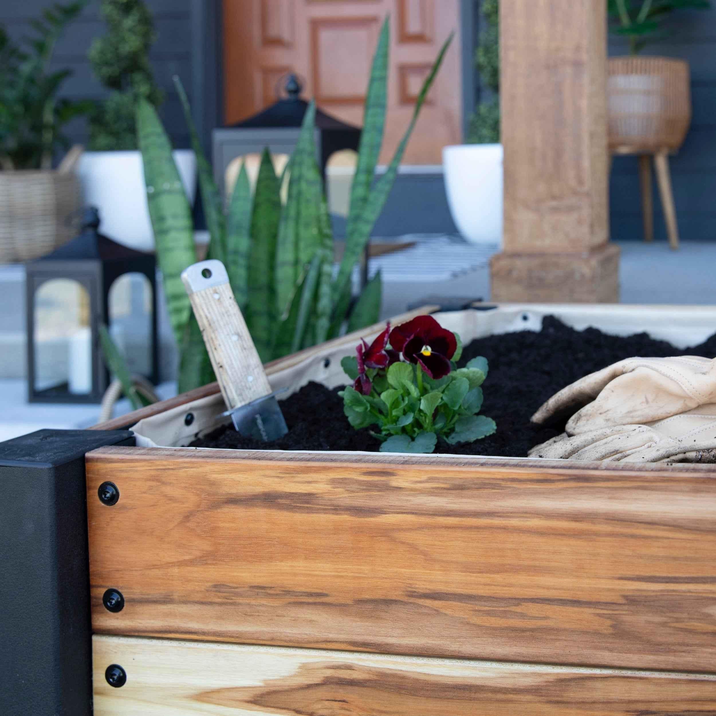 Backyard Discovery Planter 100% Authentic Teak Wood.