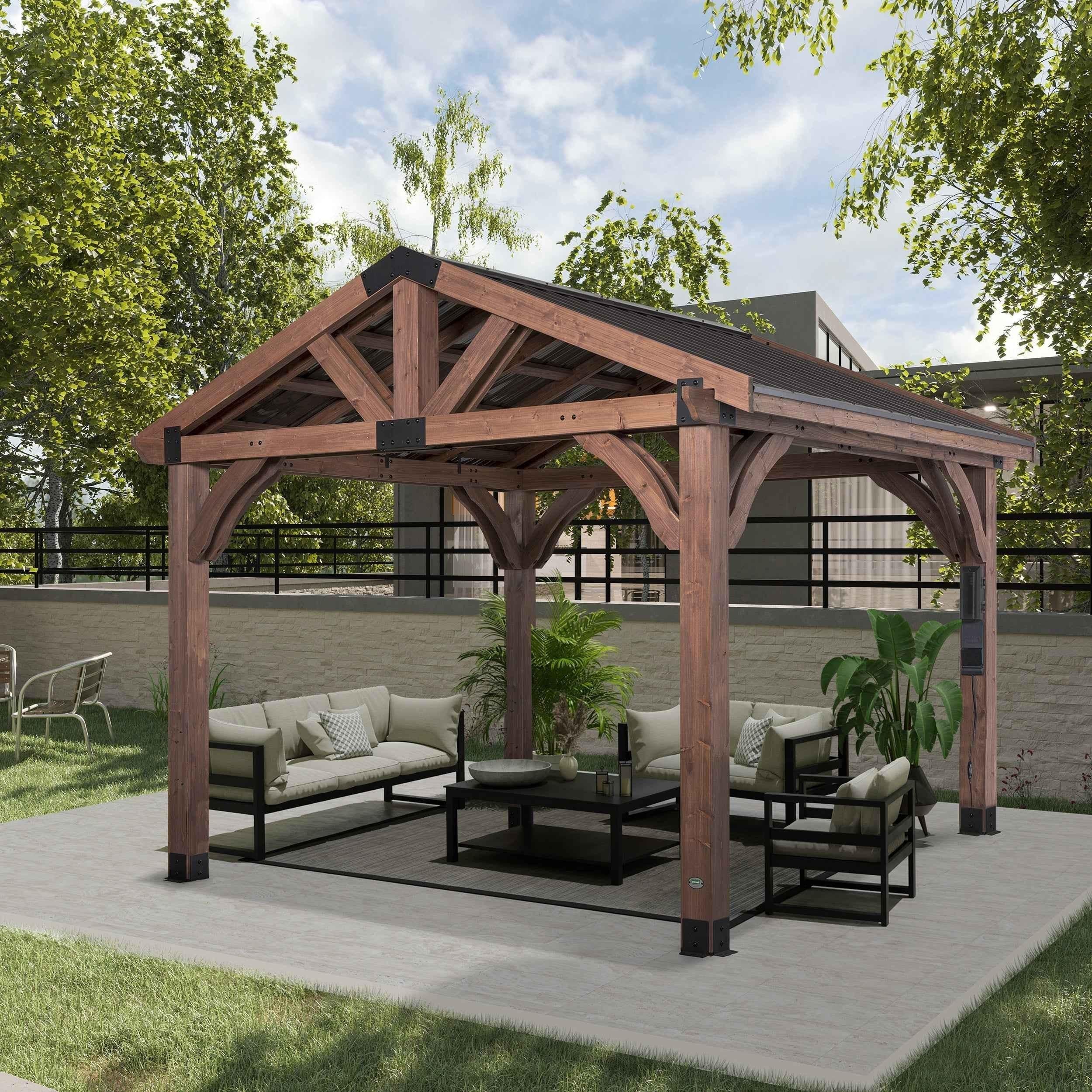 Backyard Discovery 12x10 Gazebo.