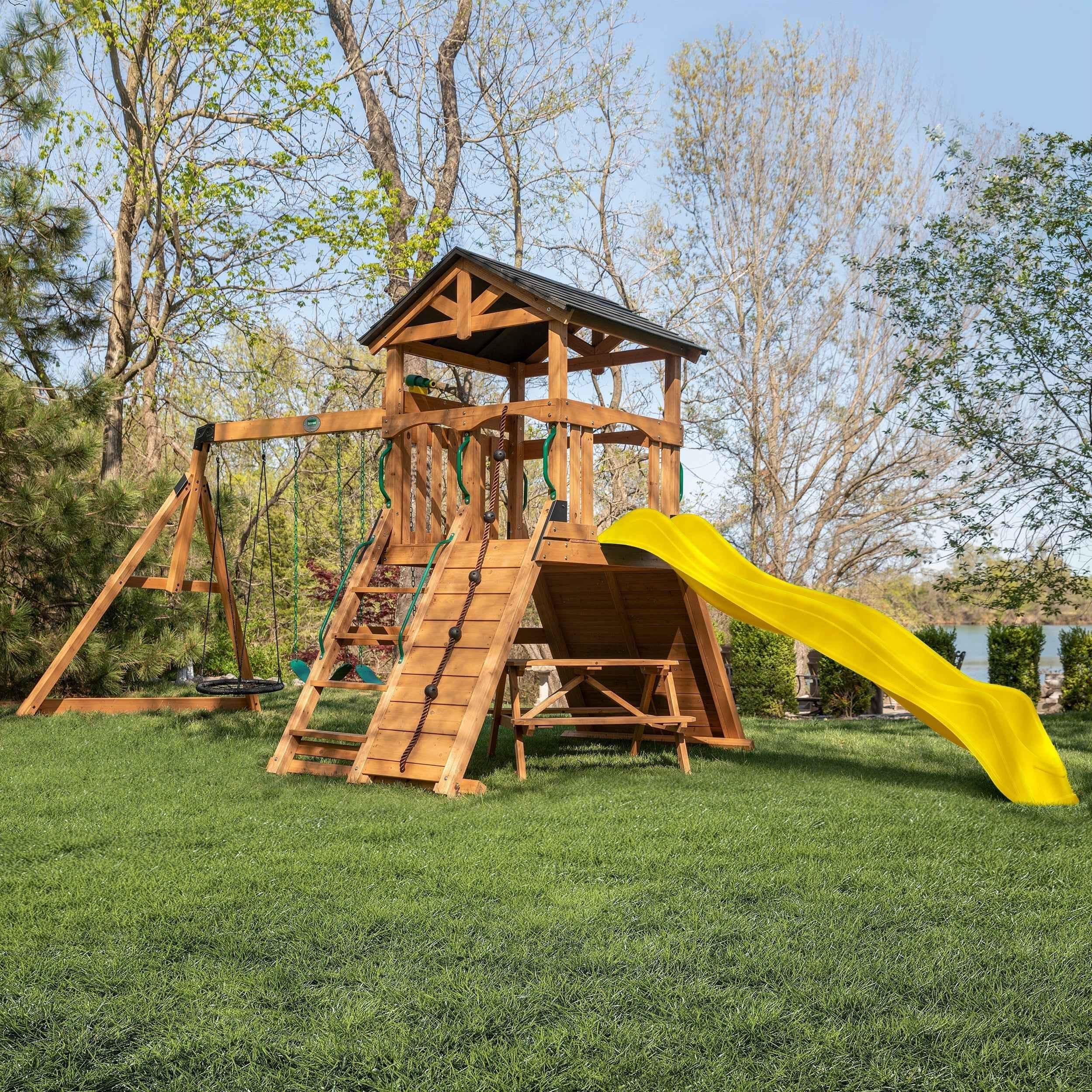 Backyard Discovery Endeavor II Swing Set