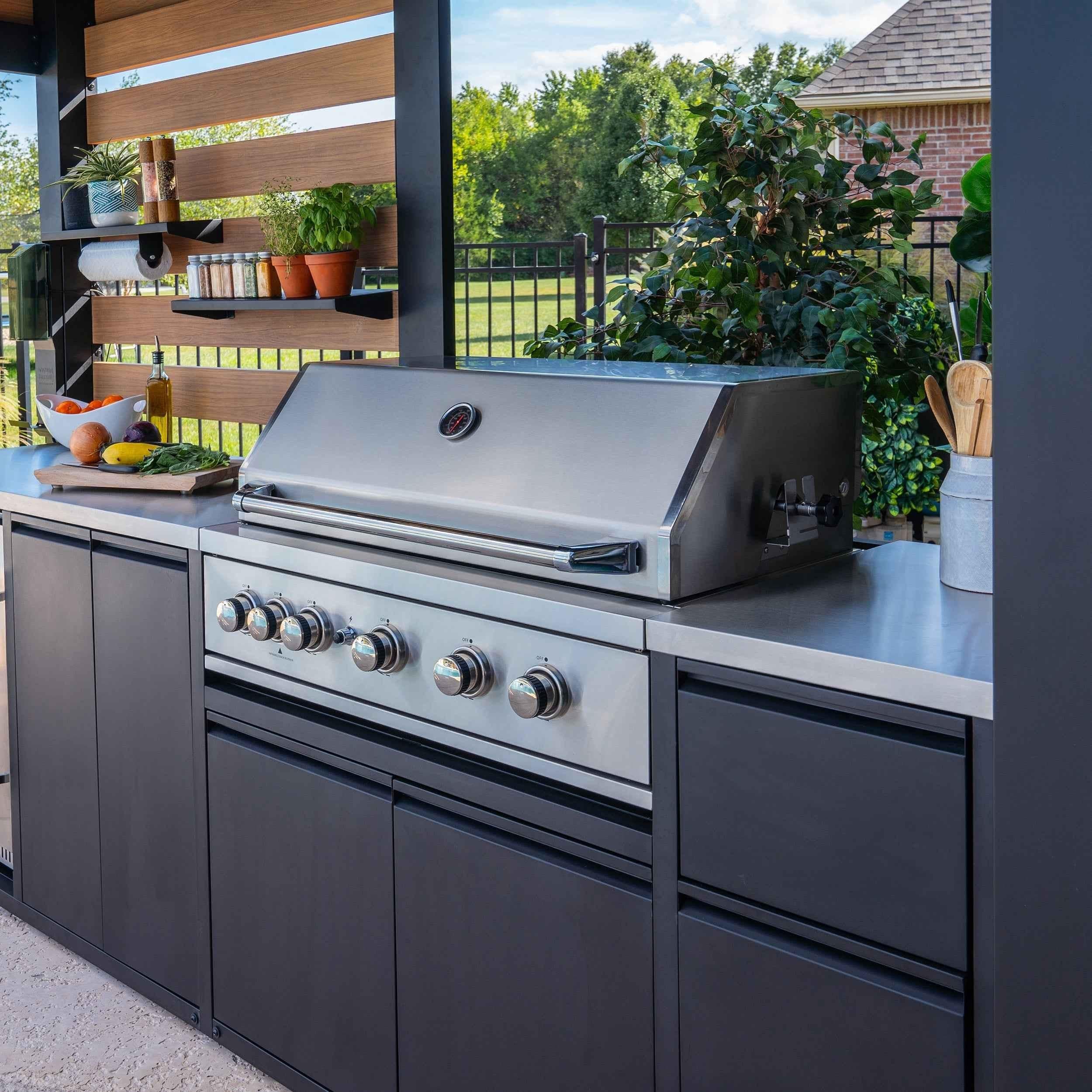 Backyard Discovery Fusion Flame Outdoor Kitchen.