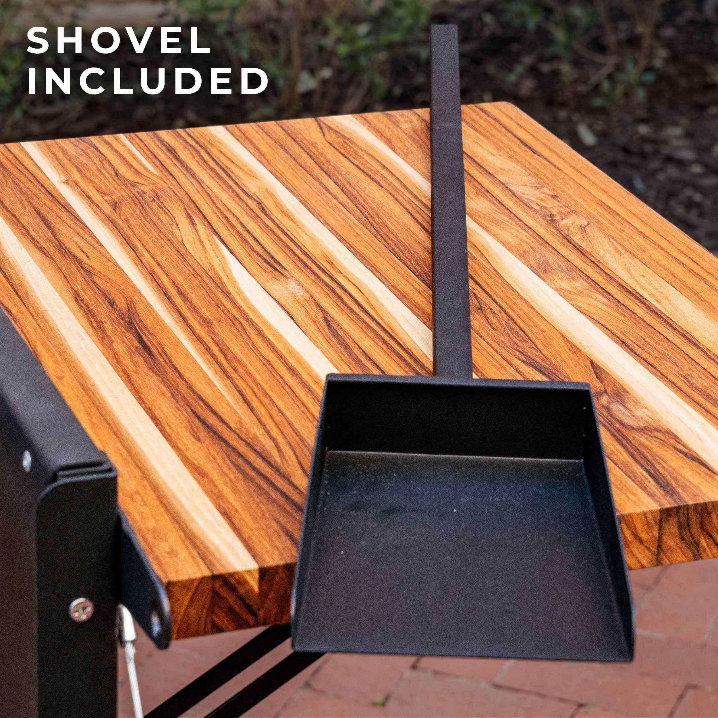 Backyard Discovery Premium Argentine/Santa Maria BBQ Grill with Wood Fire and Charcoal Grill.