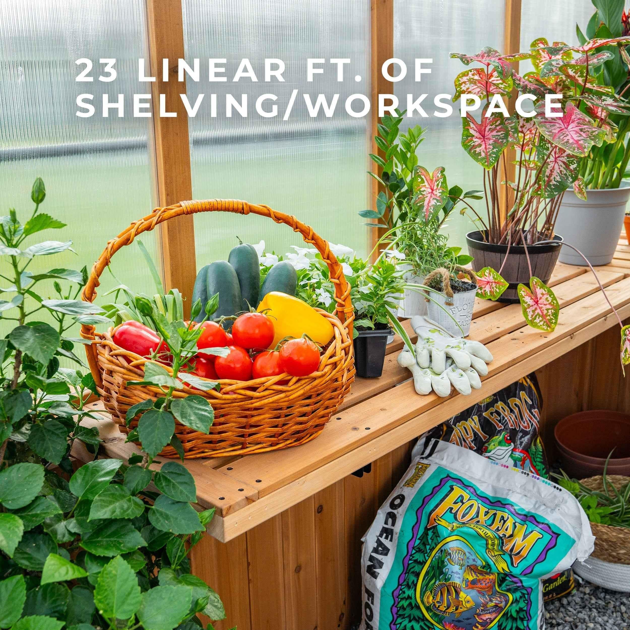 Backyard Discovery 12x7 Zalie Greenhouse.