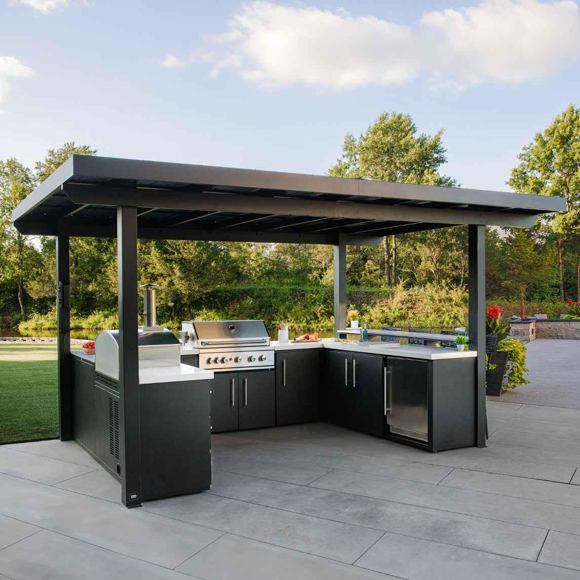 Backyard Discovery Fusion Fire Outdoor Kitchen.