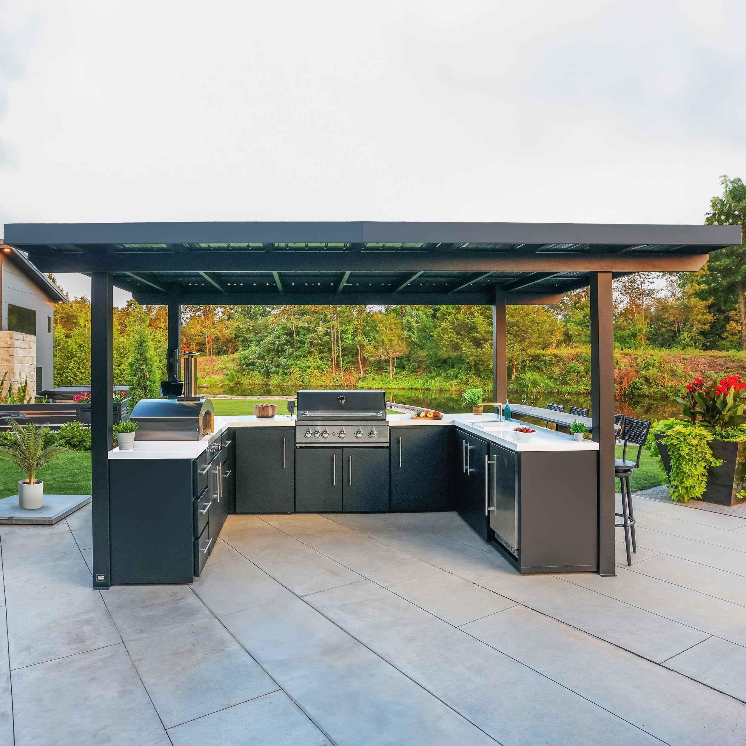 Backyard Discovery Fusion Fire Outdoor Kitchen