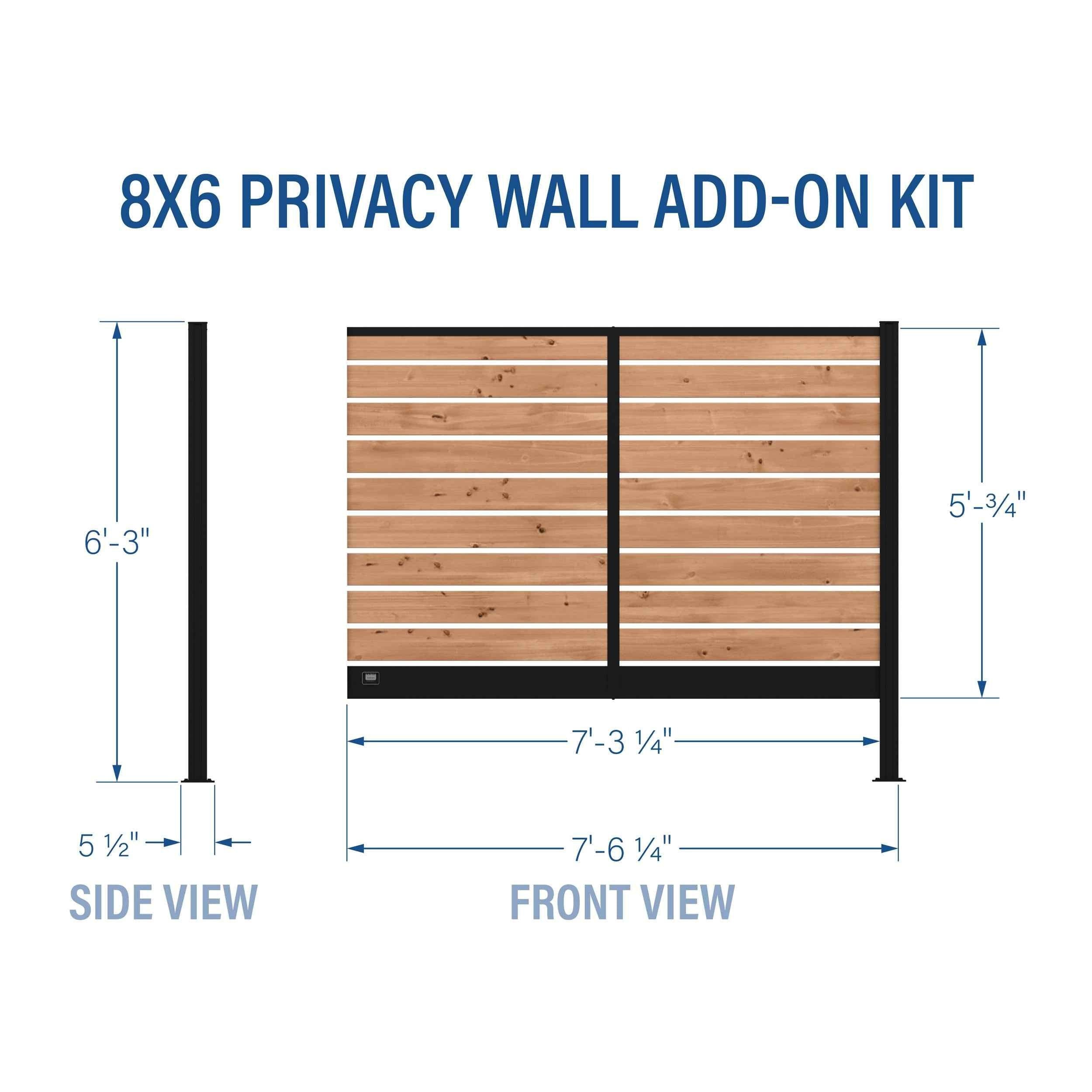 Backyard Discovery Privacy Wall Add-on Kit.