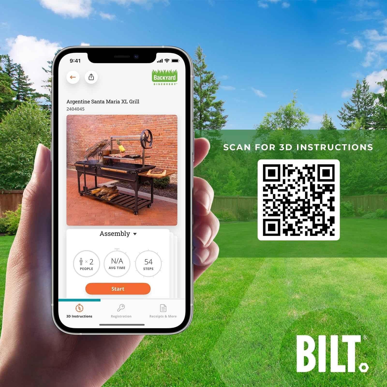 Backyard Discovery Argentine/Santa Maria Grill XL.