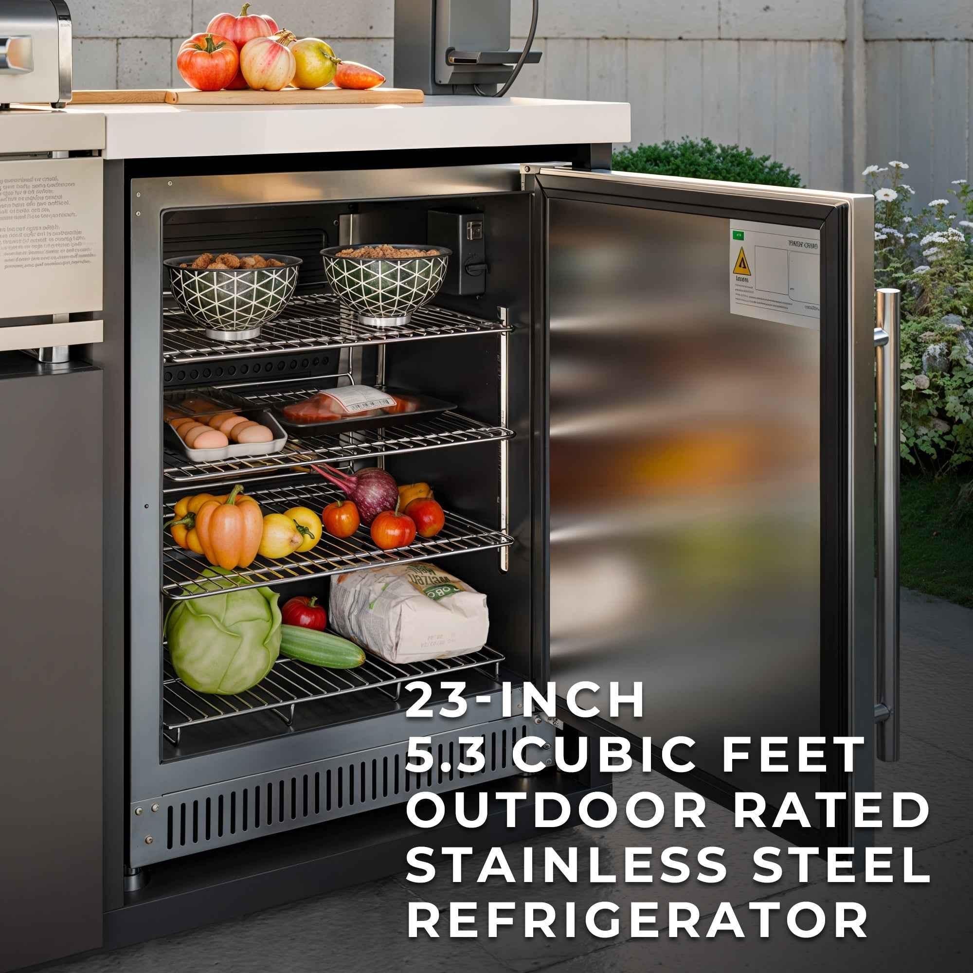 Backyard Discovery Lancaster L-Shape Outdoor Kitchen.