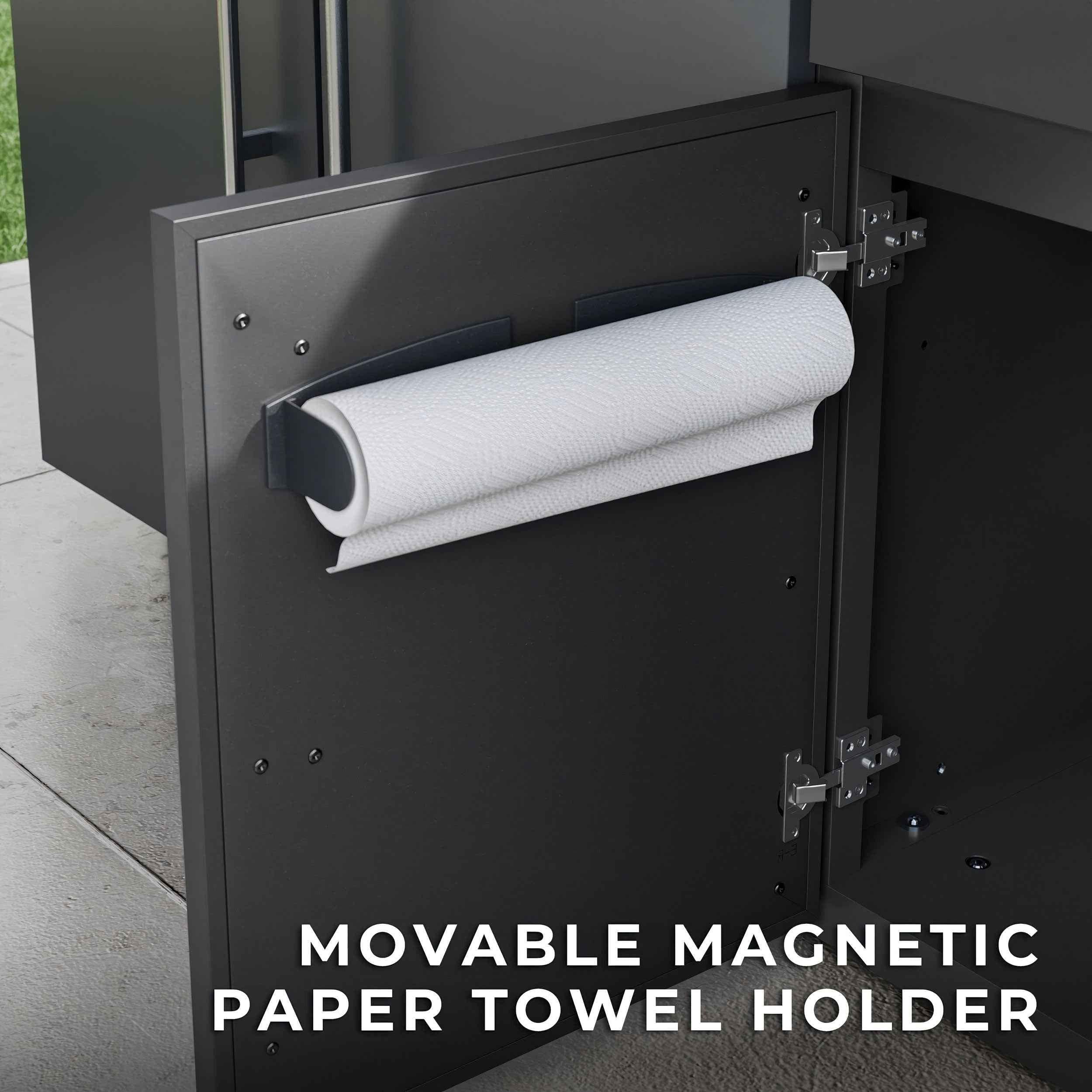 Backyard Discovery Emory 12' Galvanized Steel Outdoor Kitchen Island.