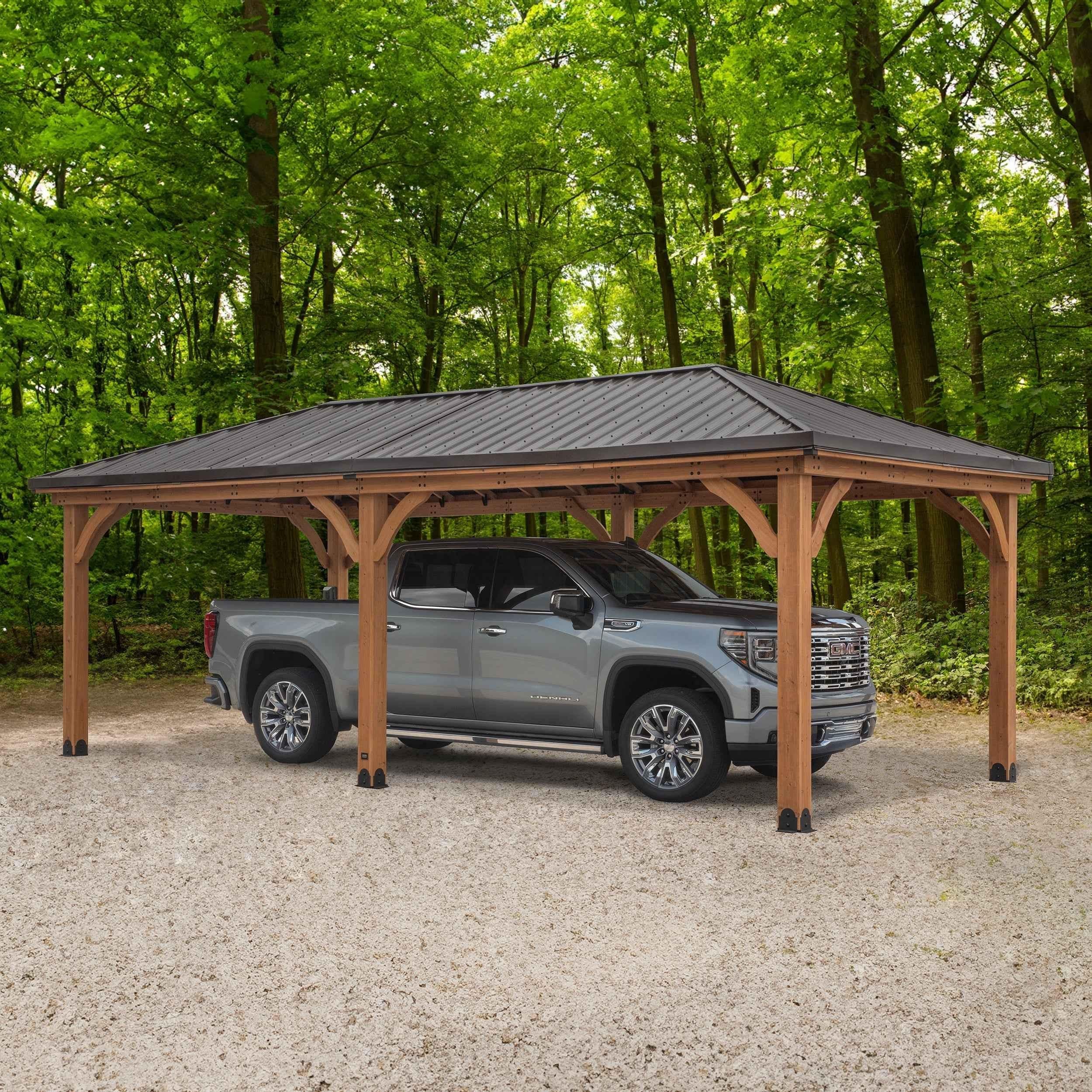 Backyard Discovery 24x12 Barrington Carport/Gazebo.
