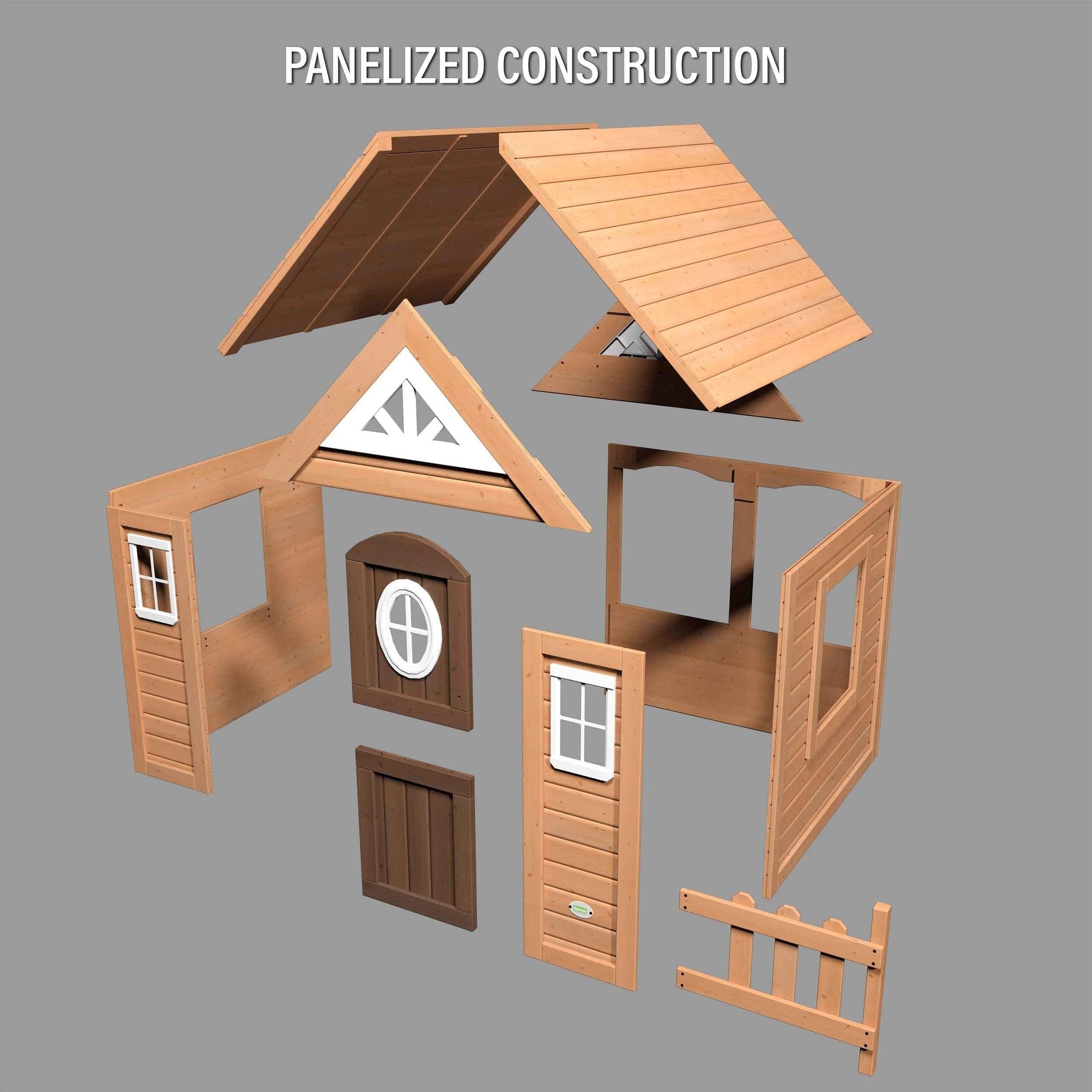 Backyard Discovery Aspen Playhouse.