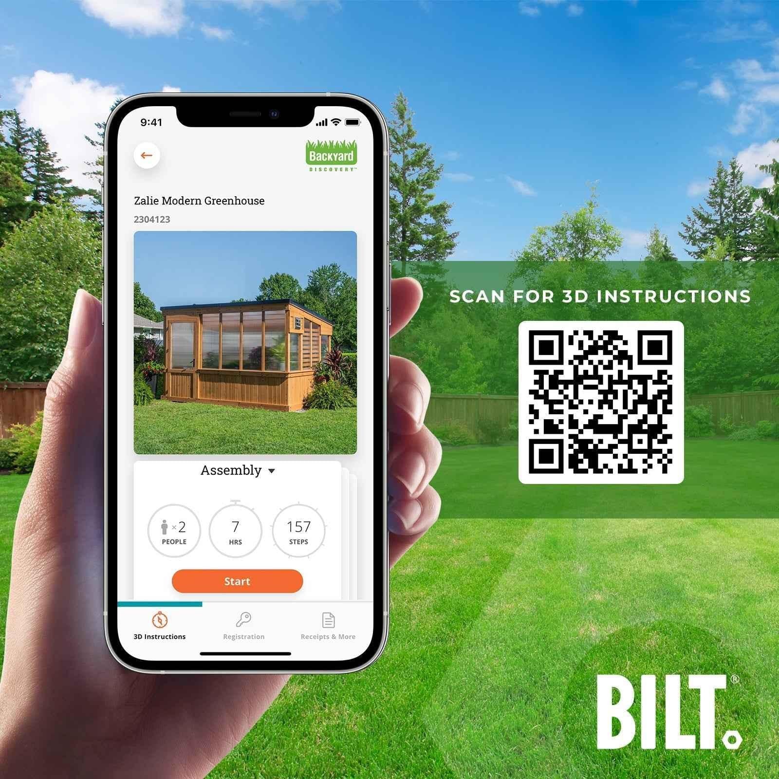 Backyard Discovery 12x7 Zalie Greenhouse.