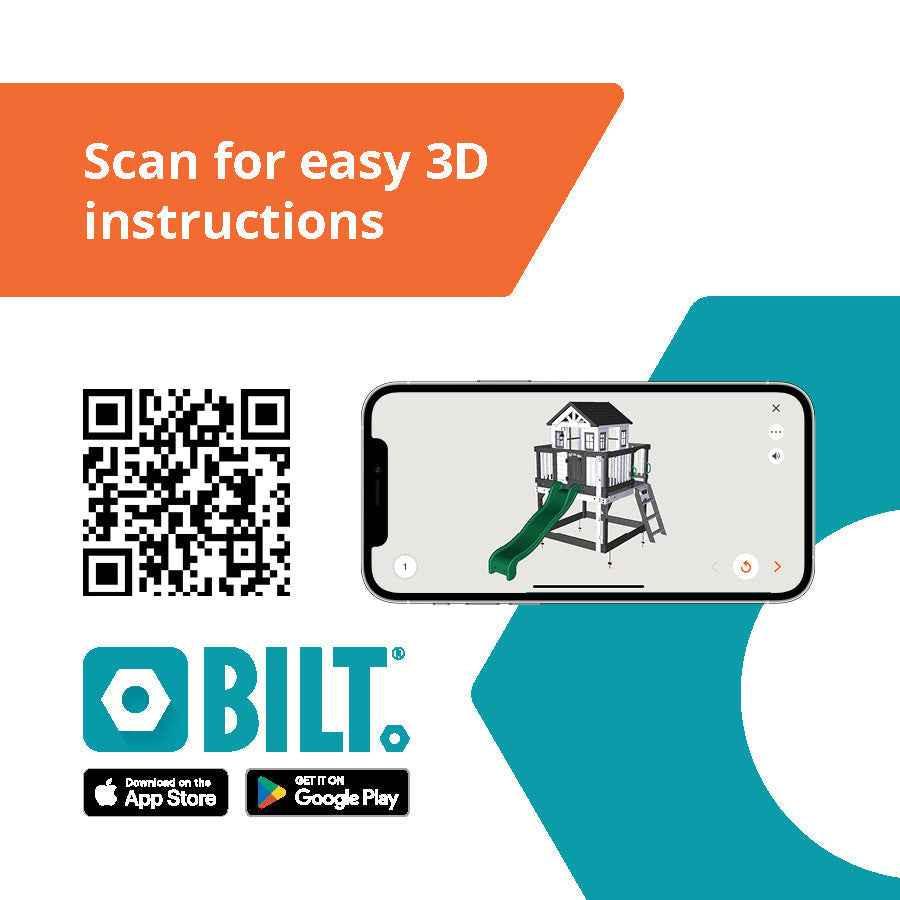 Backyard Discovery Sweetwater Heights Elevated Playhouse.