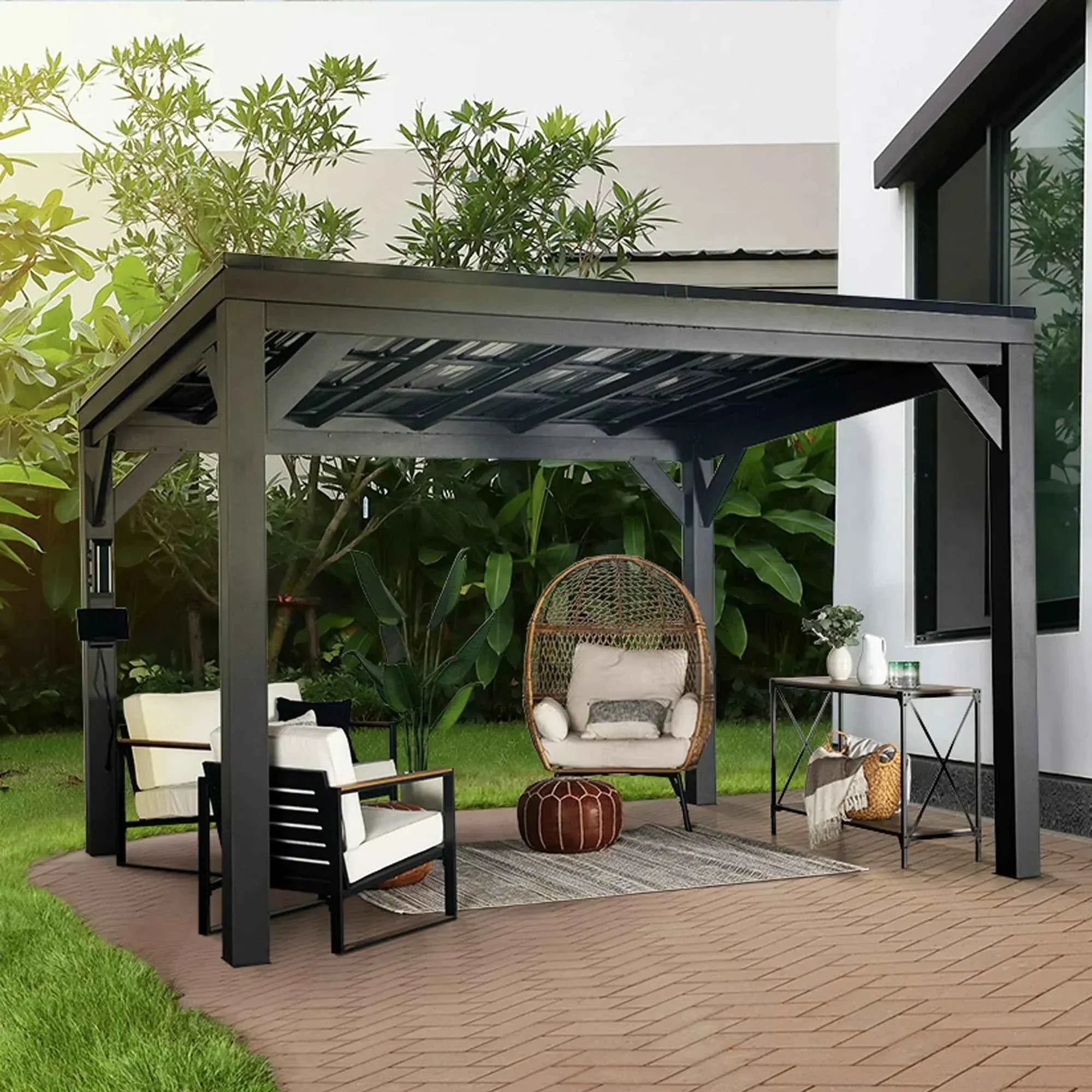 Backyard Discovery 12x9.5 Stonebridge Gazebo.