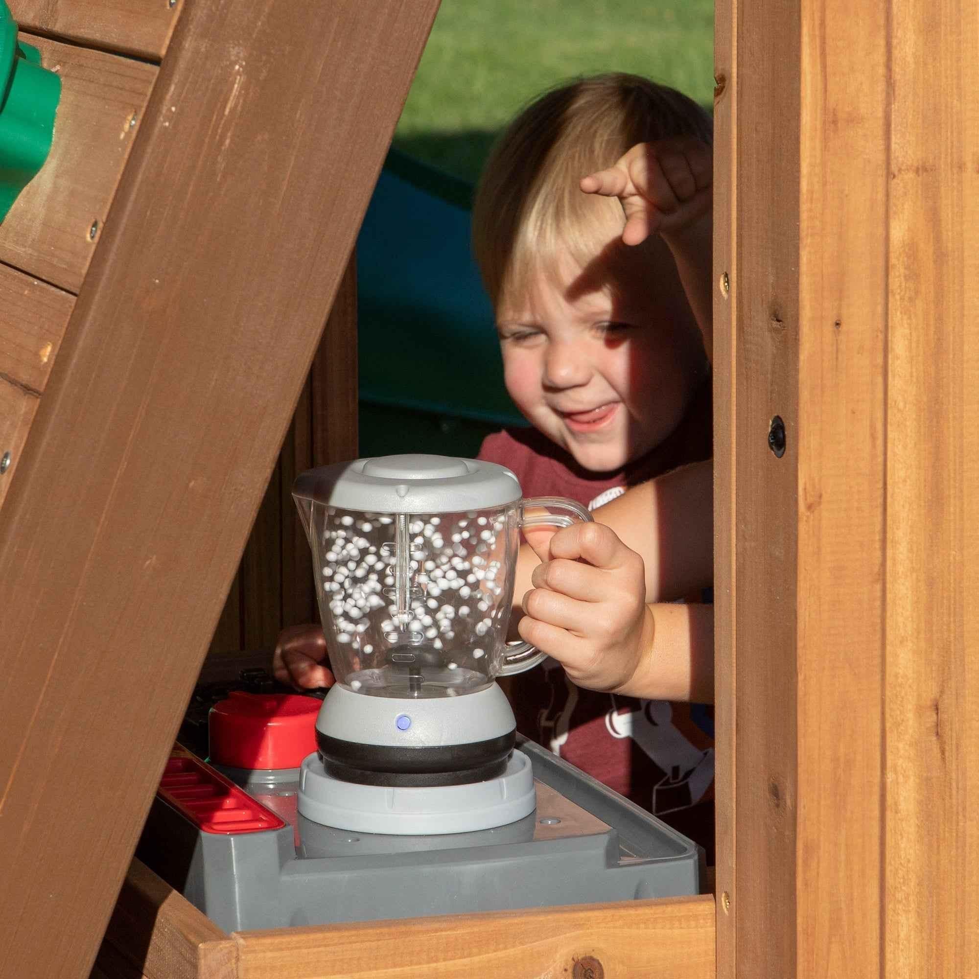 Backyard Discovery Bristol Point Swing Set.