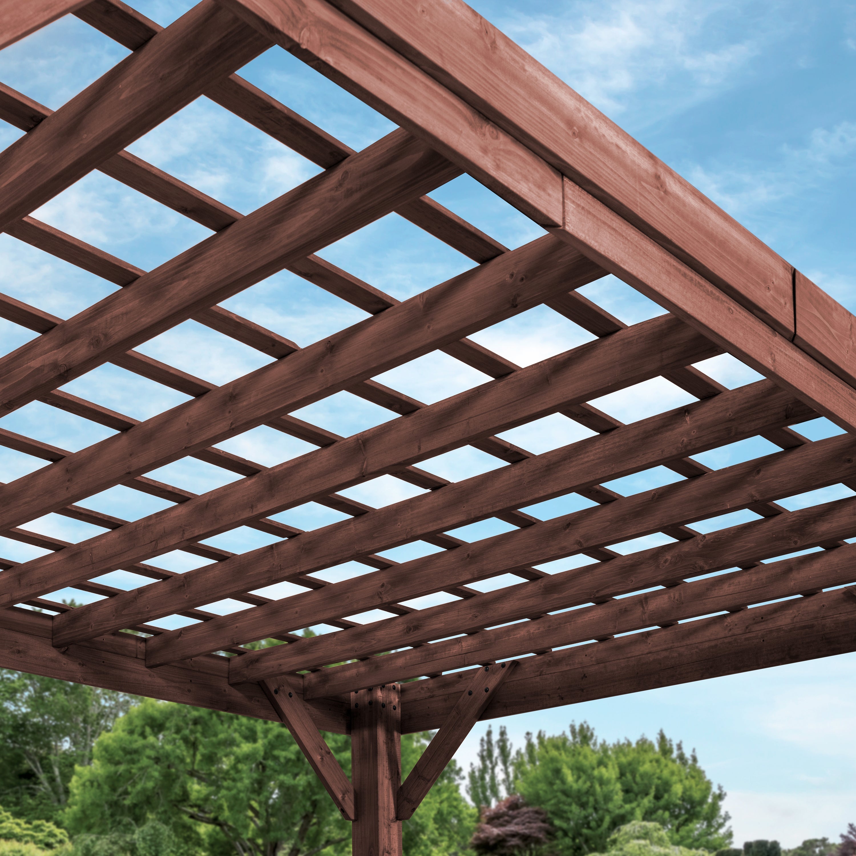 14x10 Brockton Pergola Shade