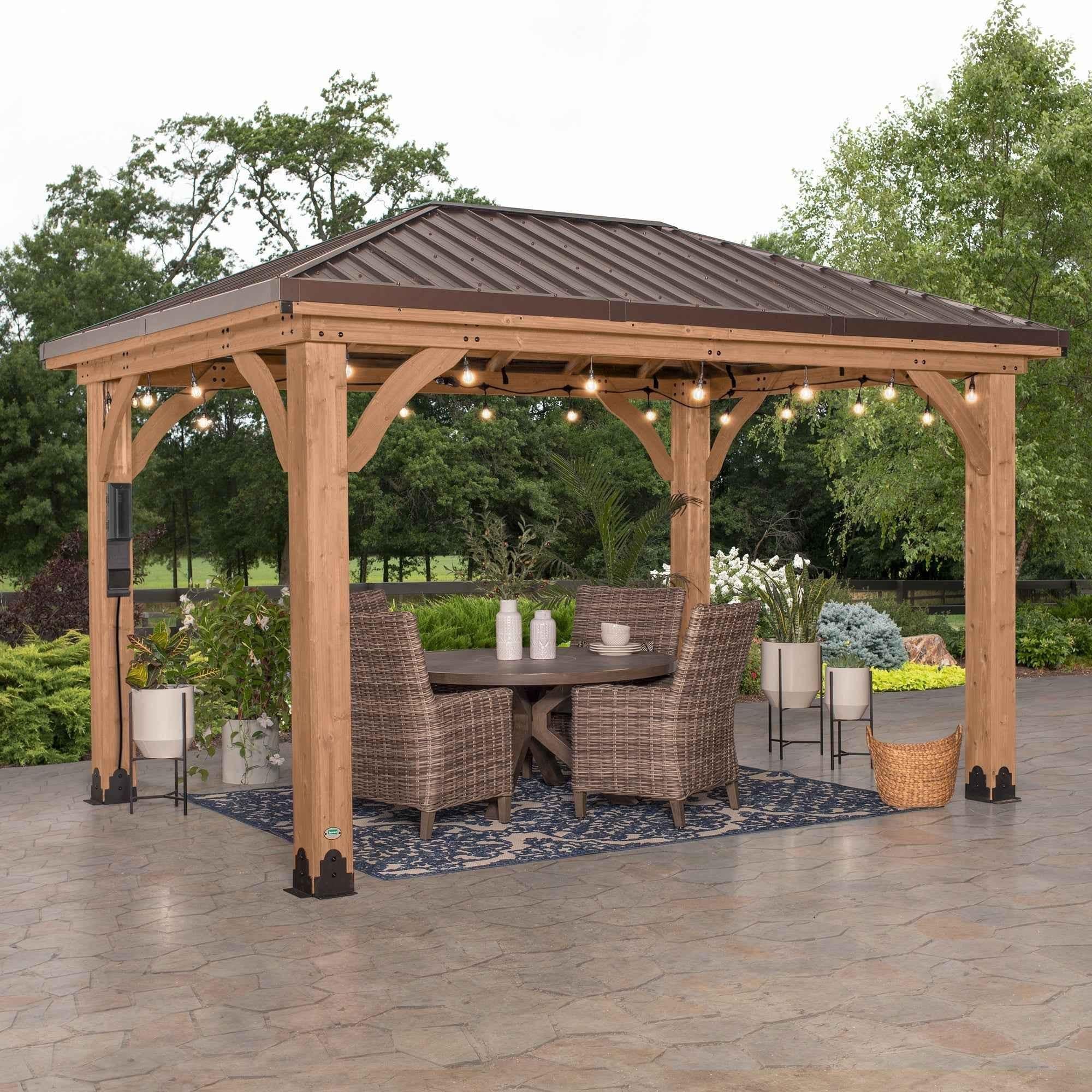 Backyard Discovery 14x10 Cordova Gazebo.