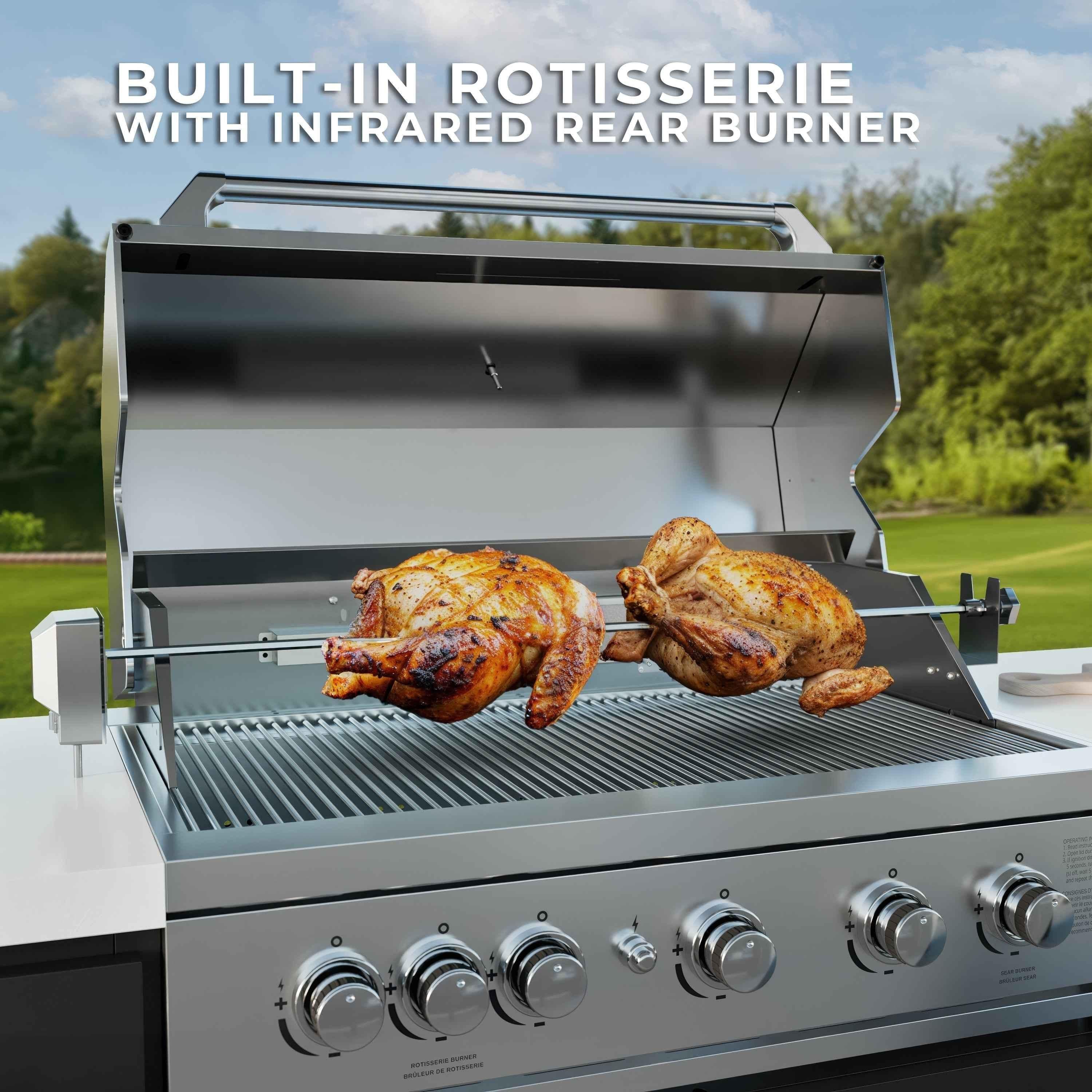 Backyard Discovery Lancaster L-Shape Outdoor Kitchen.