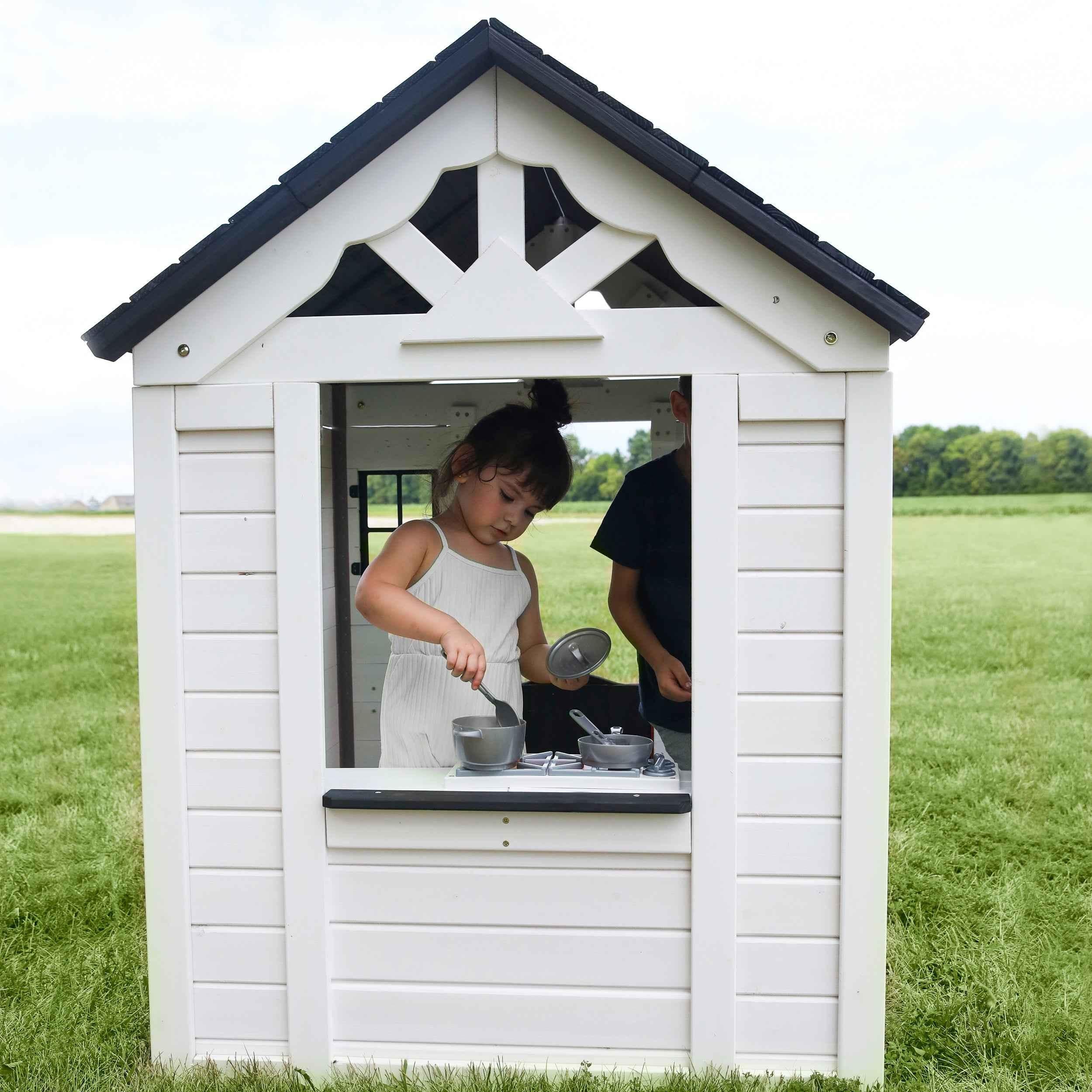 Backyard Discovery Sweetwater Playhouse - White.