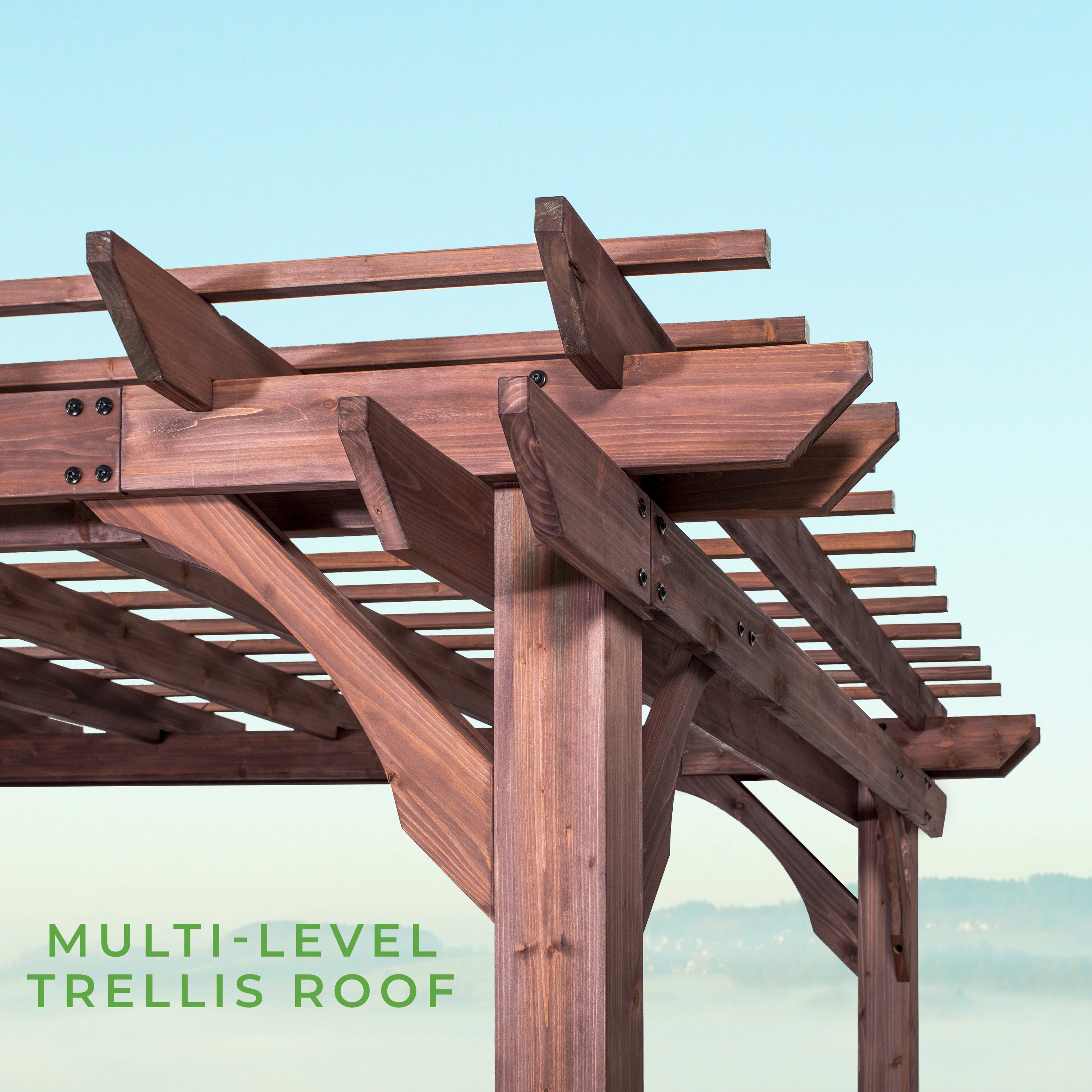 Somervielle 14x10 Pergola Trellis