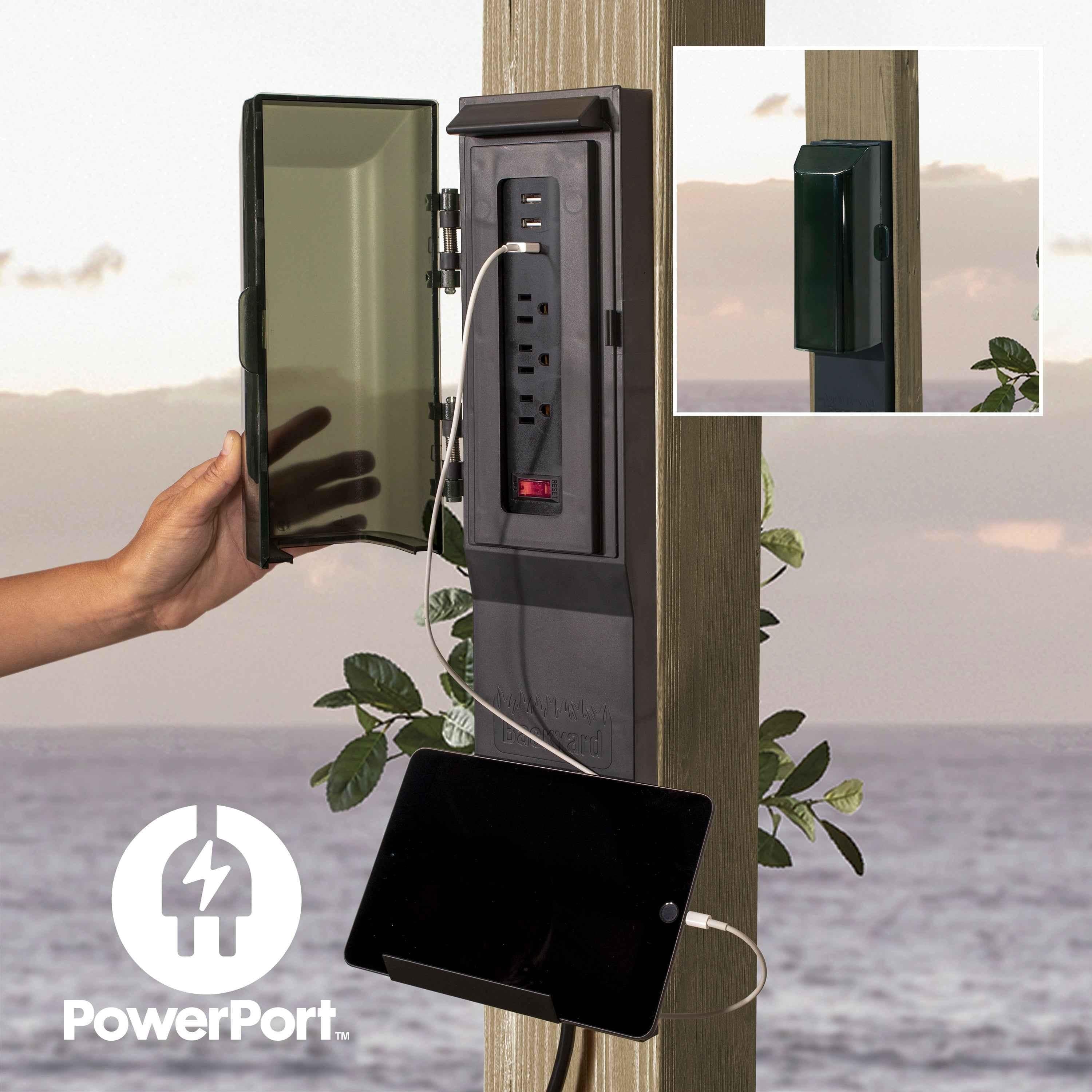 Backyard Discovery 14x10 Somerville Pergola - Barnwood Stain.