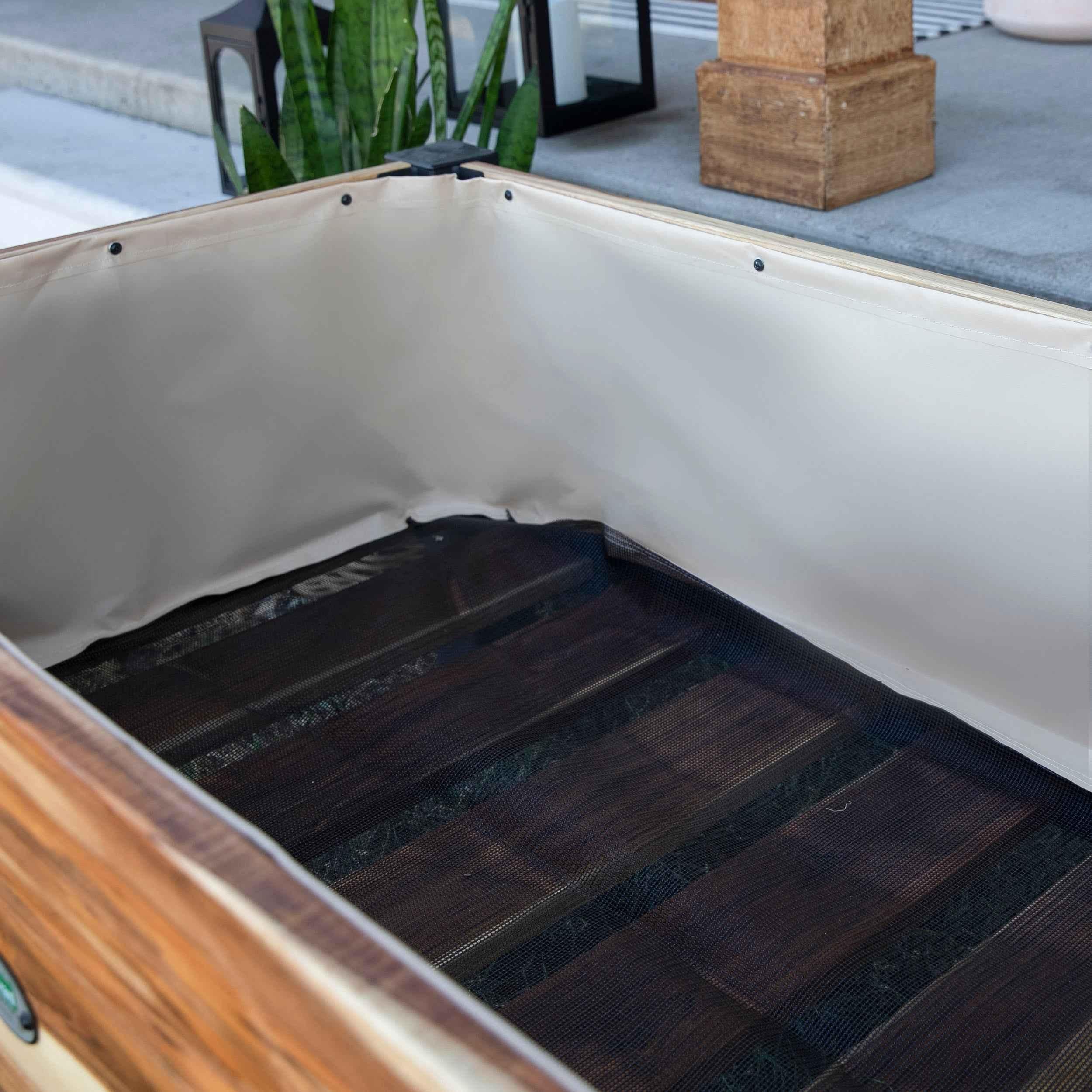 Backyard Discovery Planter 100% Authentic Teak Wood.