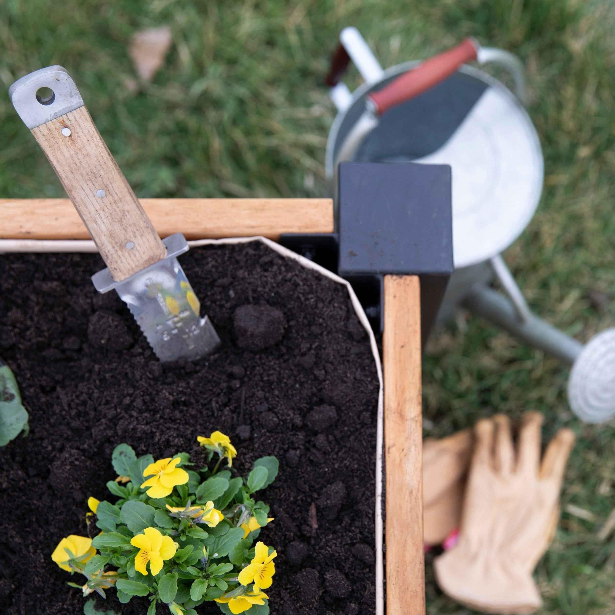 Backyard Discovery Raised Planter 100% Authentic Teak Wood.