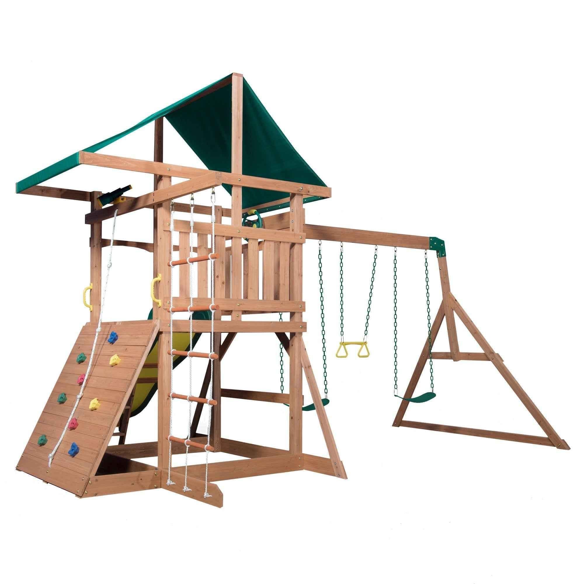 Backyard Discovery Mount McKinley Swing Set.
