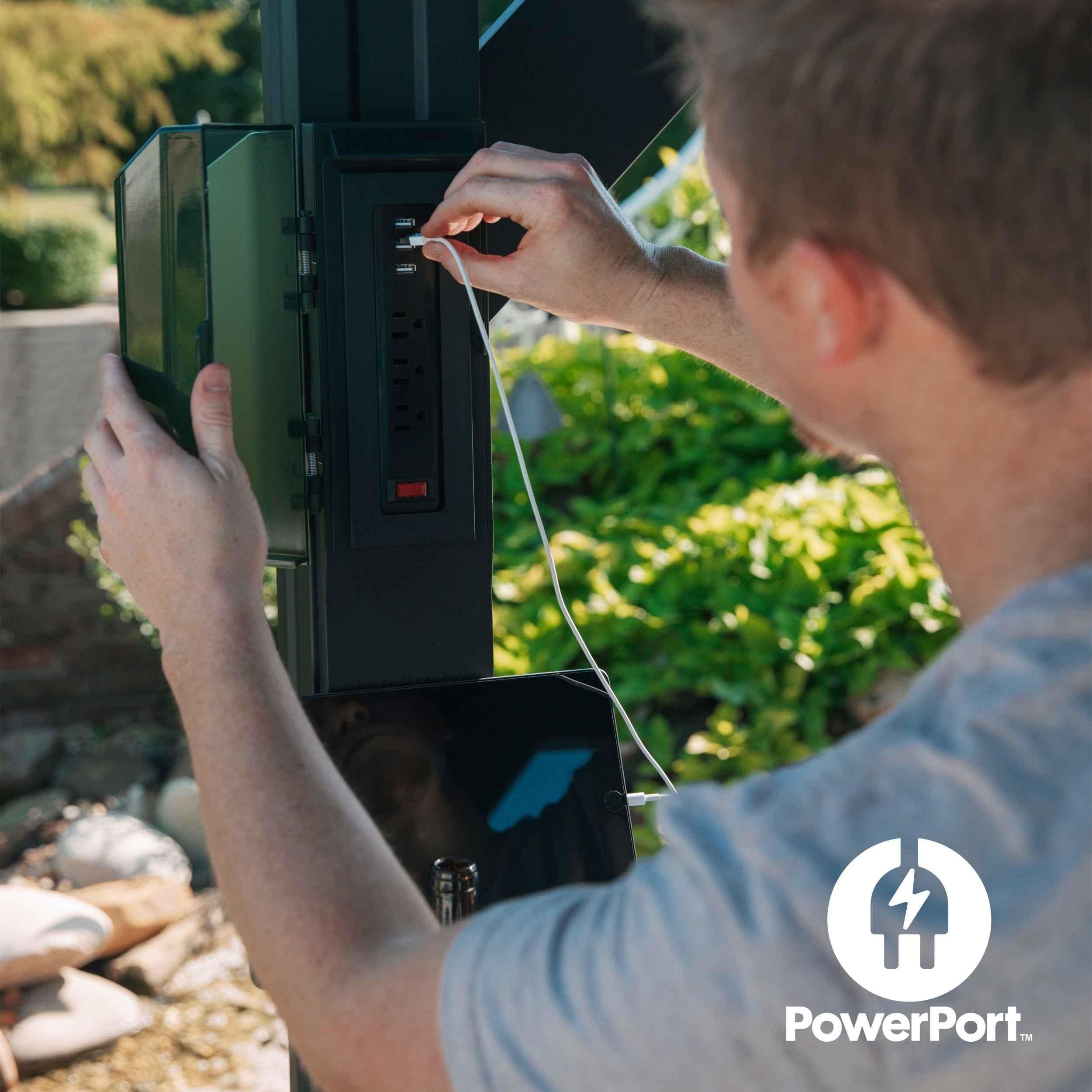 Backyard Discovery Rockport Steel Grill Gazebo.
