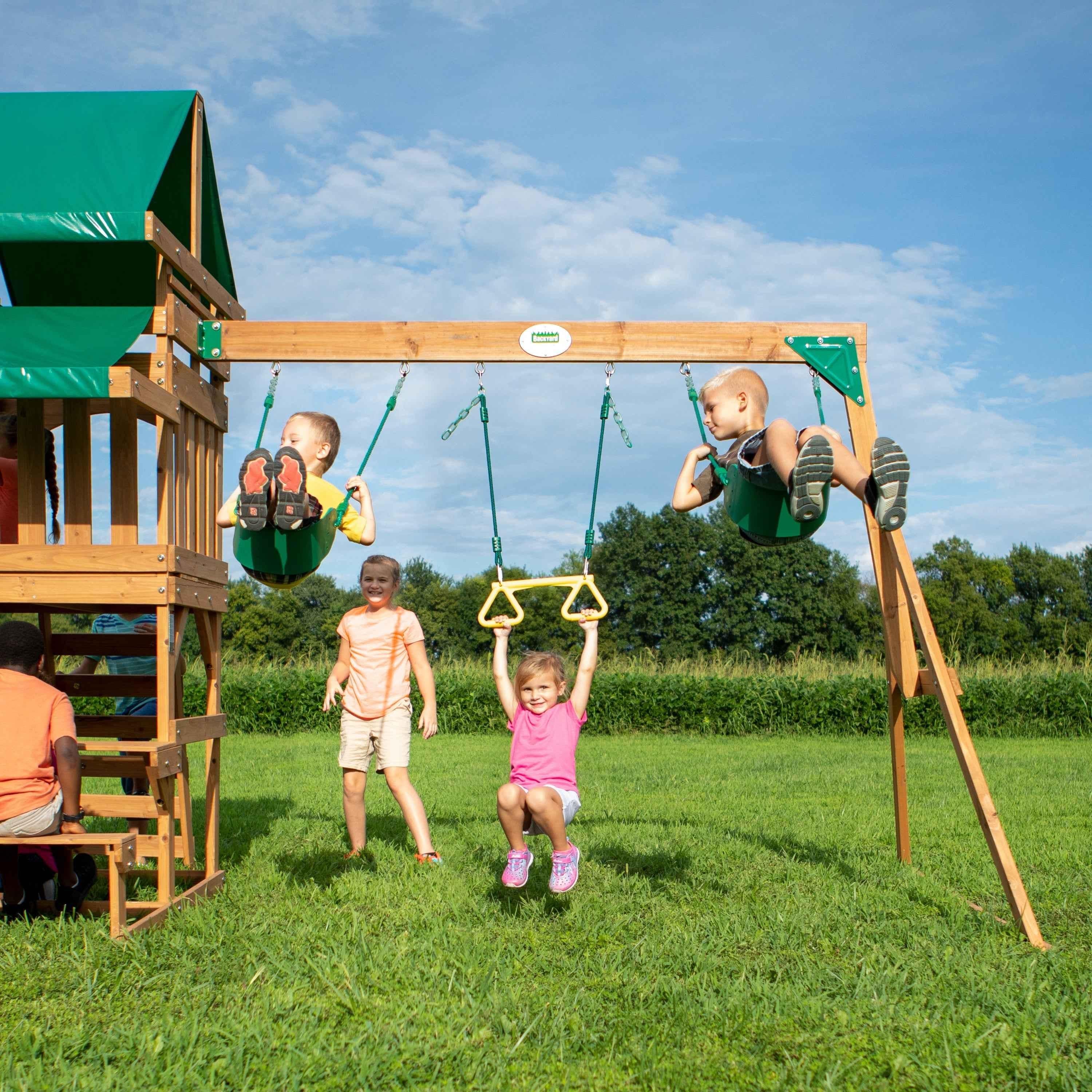Backyard Discovery Belmont Swing Set.