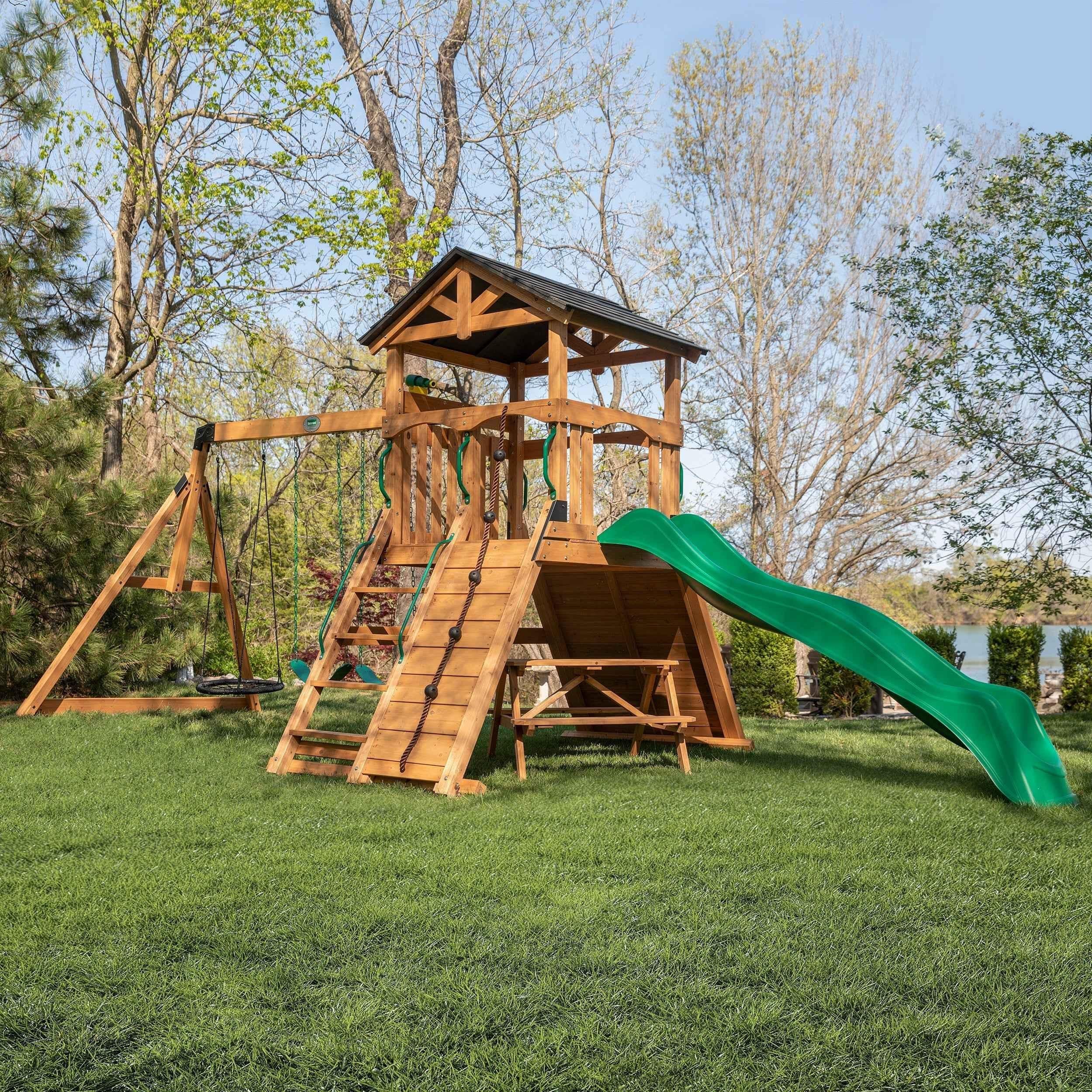 Backyard Discovery Endeavor II Swing Set