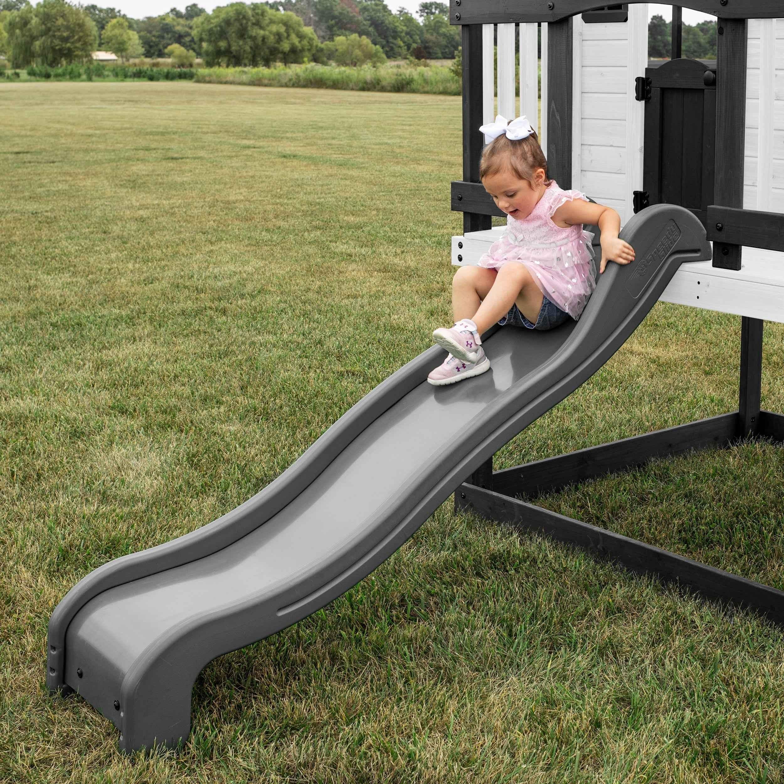 Backyard Discovery Sweetwater Heights Elevated Playhouse.