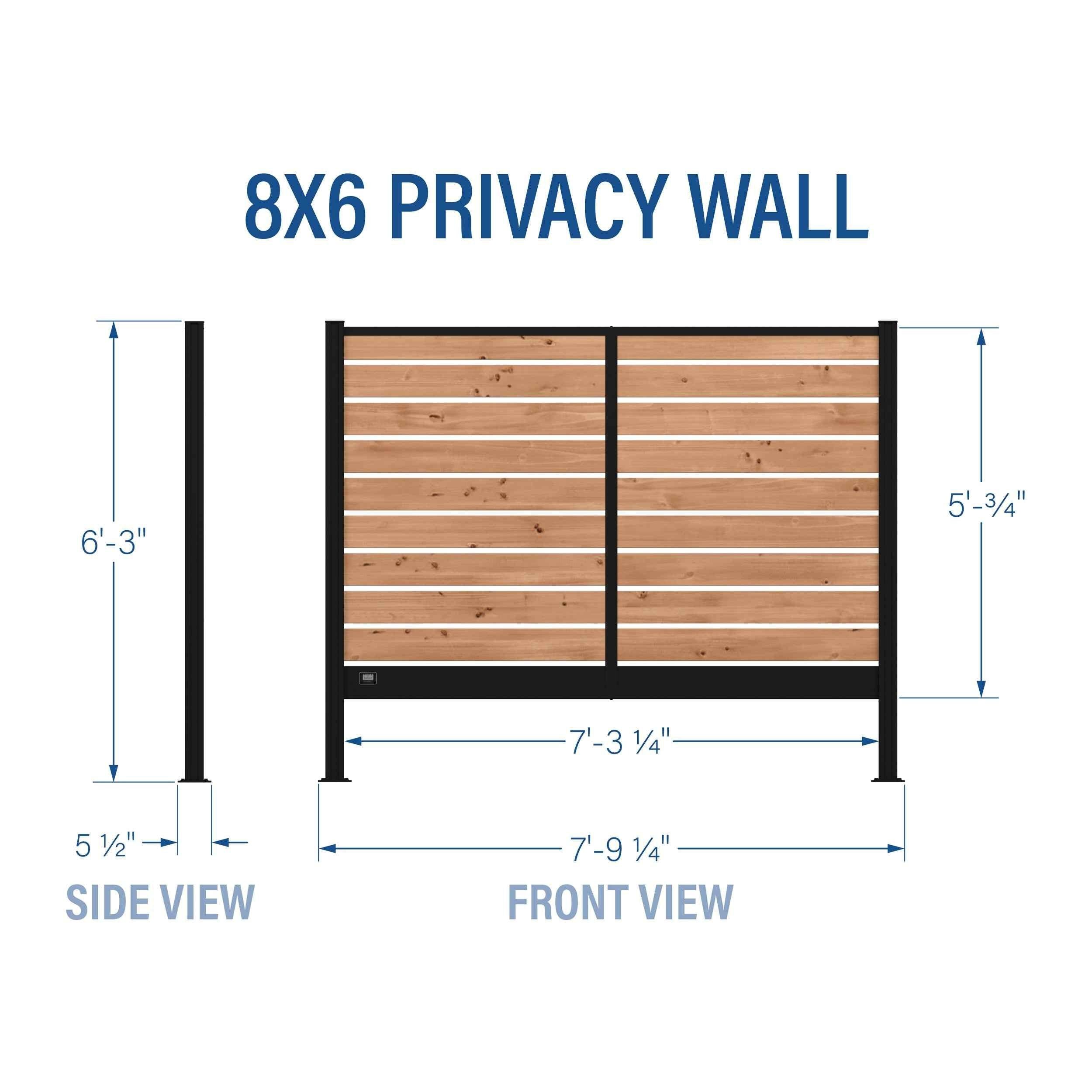 Backyard Discovery Privacy Wall 8x6.
