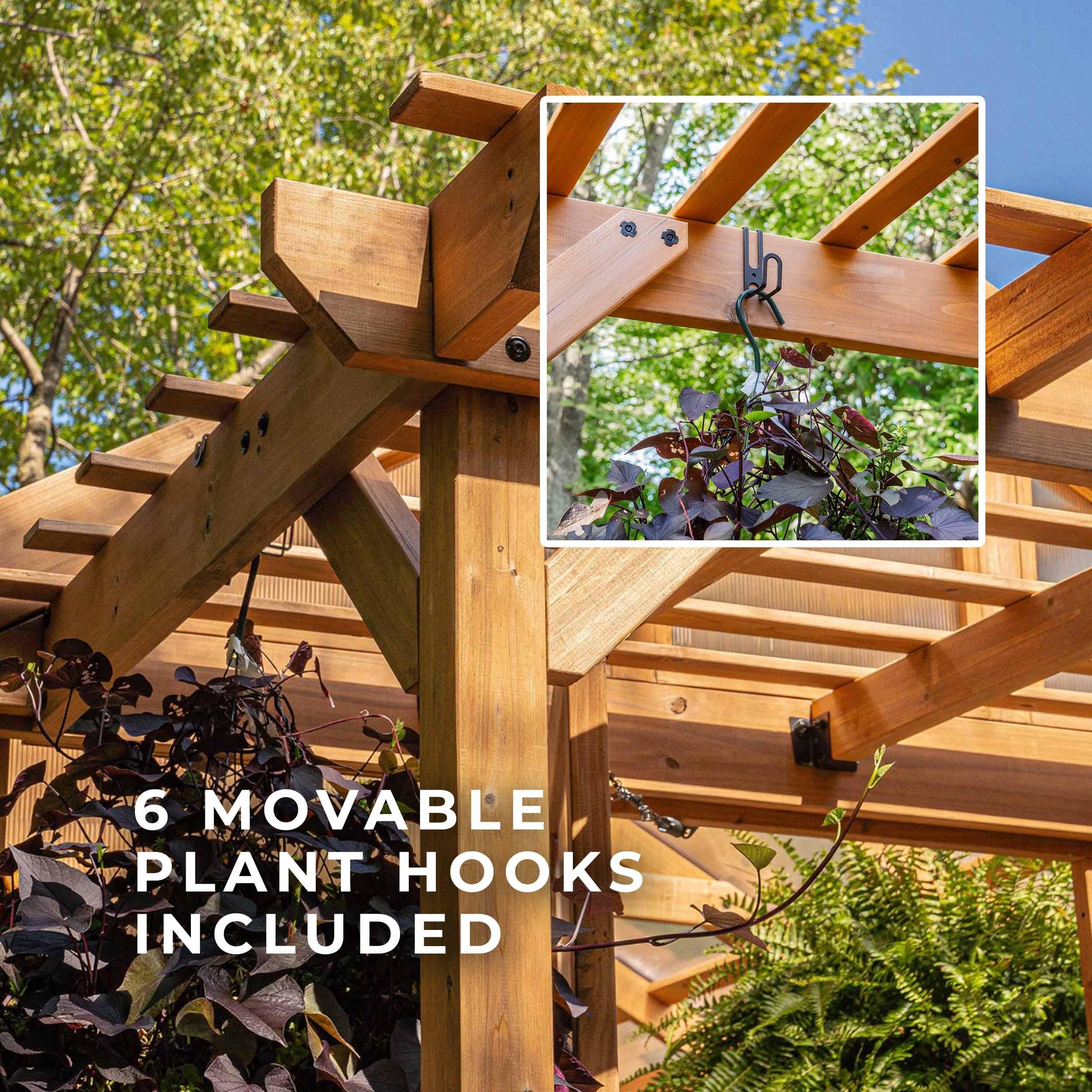 Backyard Discovery 11x7 Bellerose Greenhouse.