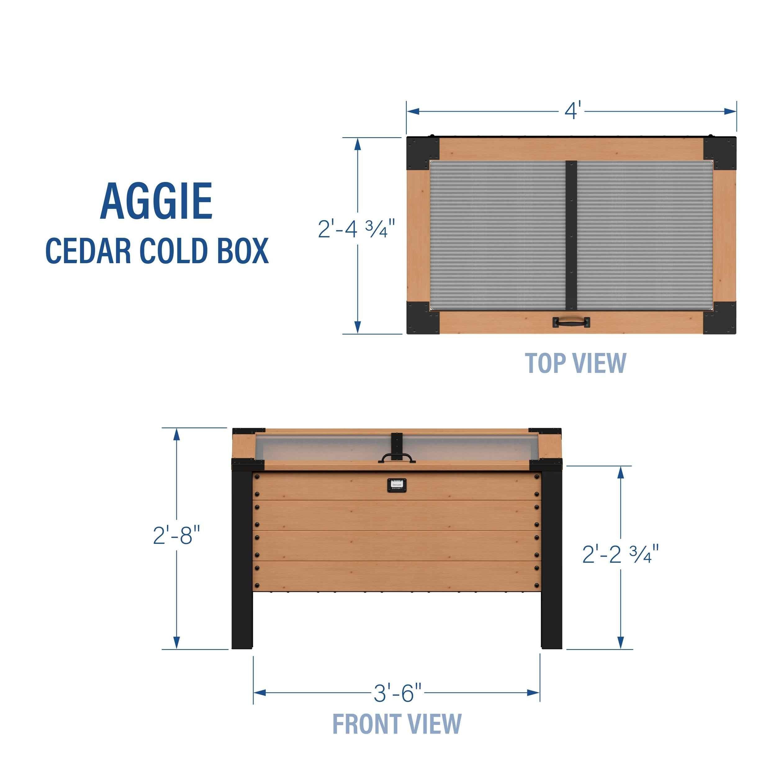Backyard Discovery Aggie Cold Frame Box.