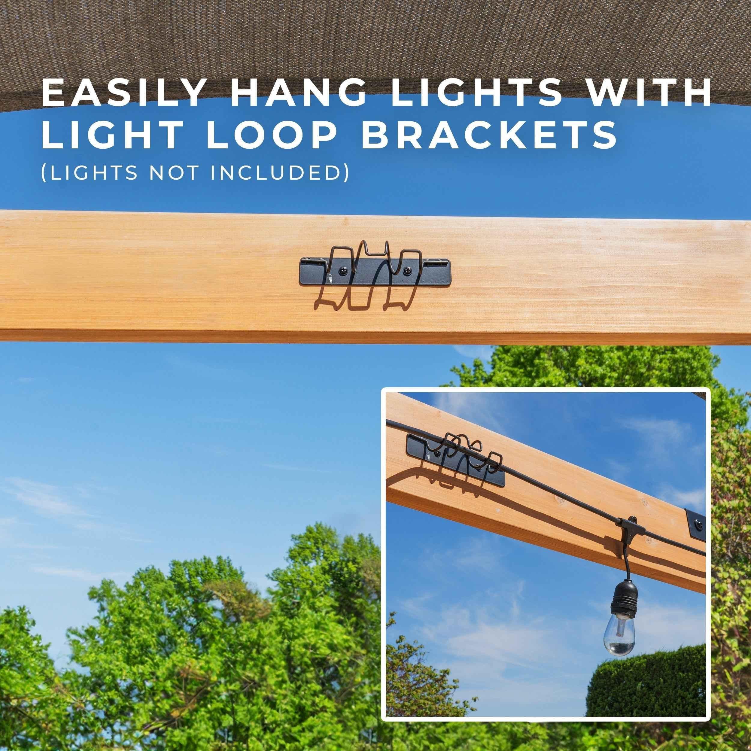 Backyard Discovery 12x10 Brendan Sail Shade Pergola.