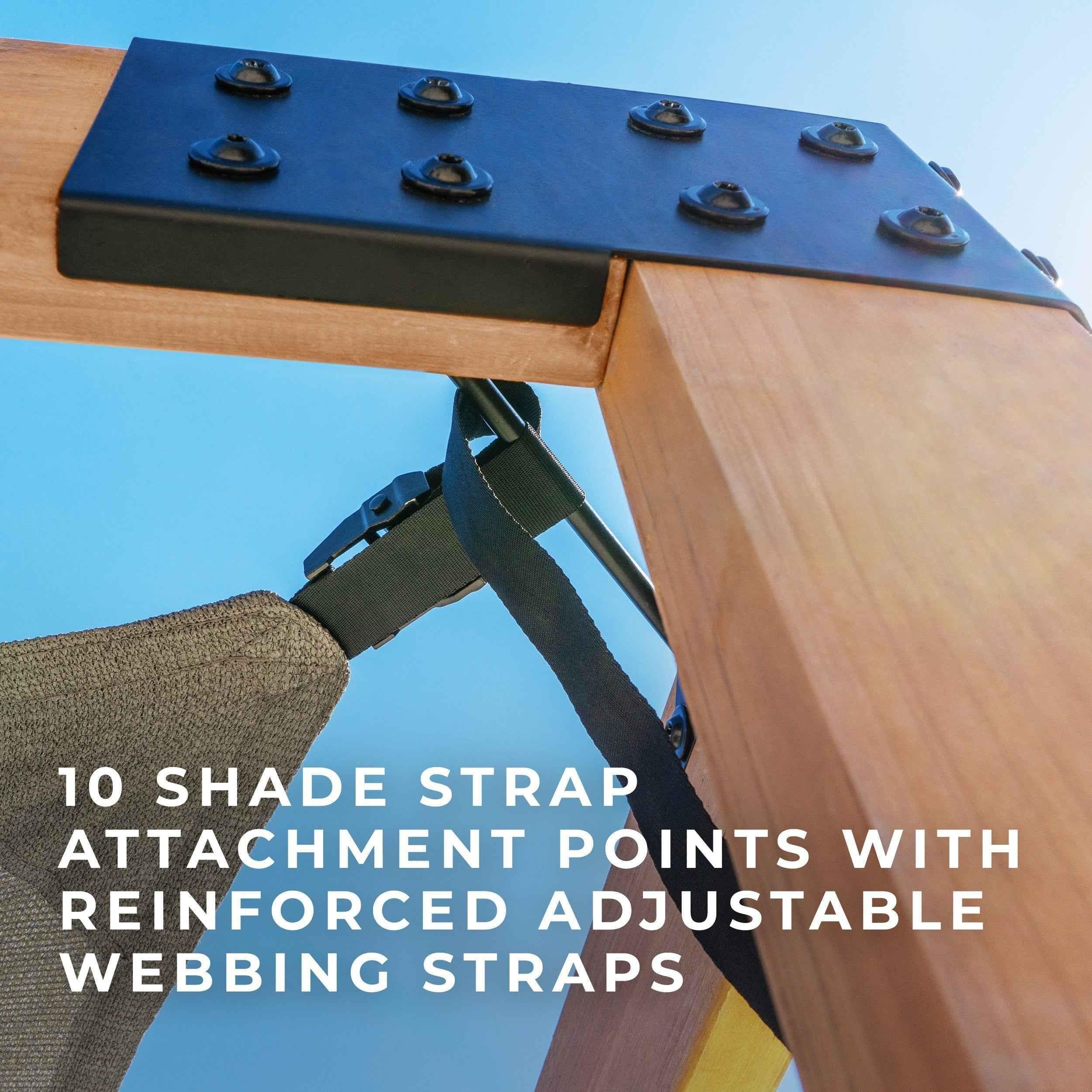 Backyard Discovery 12x10 Brendan Sail Shade Pergola.