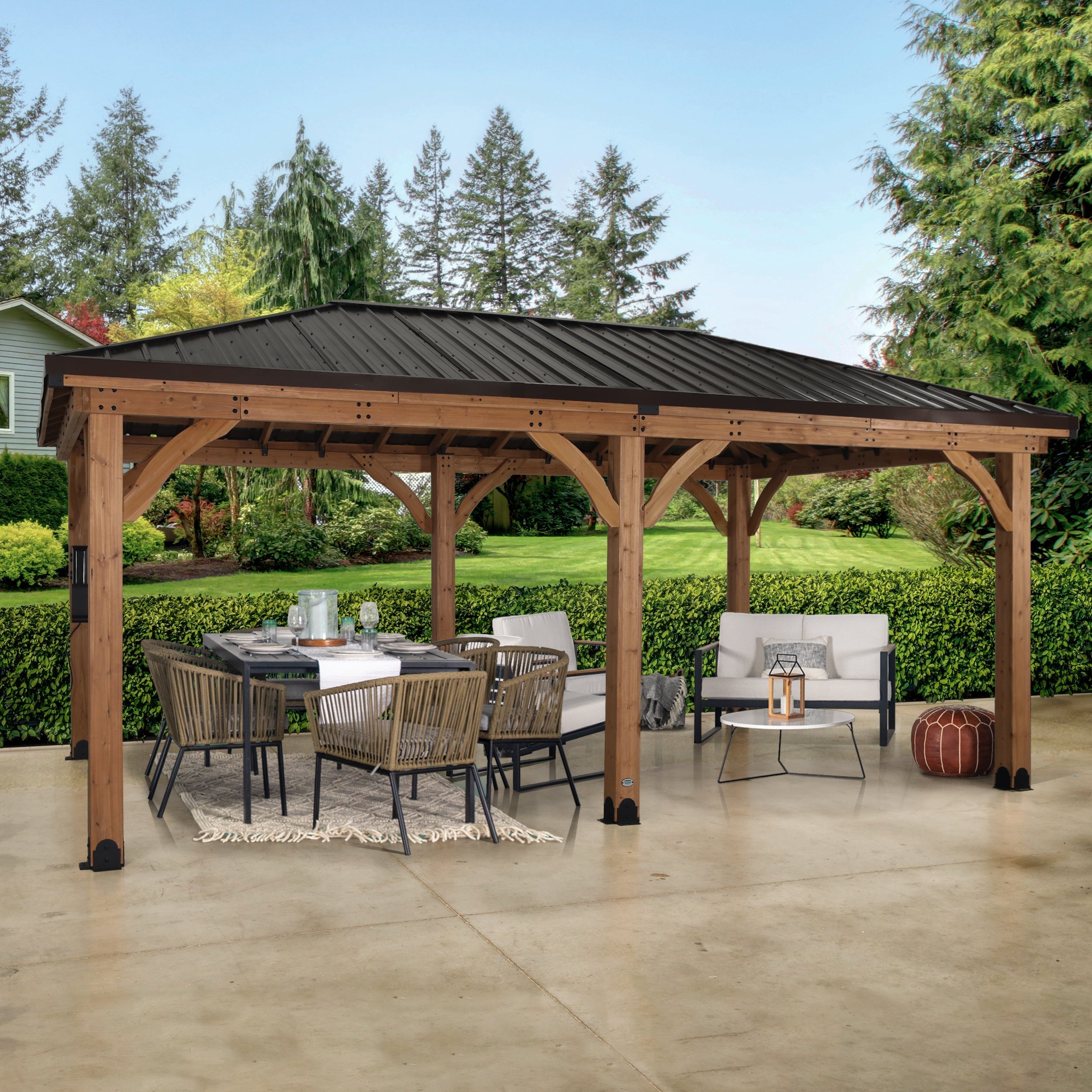 Barrington 20x12 Gazebo Carport