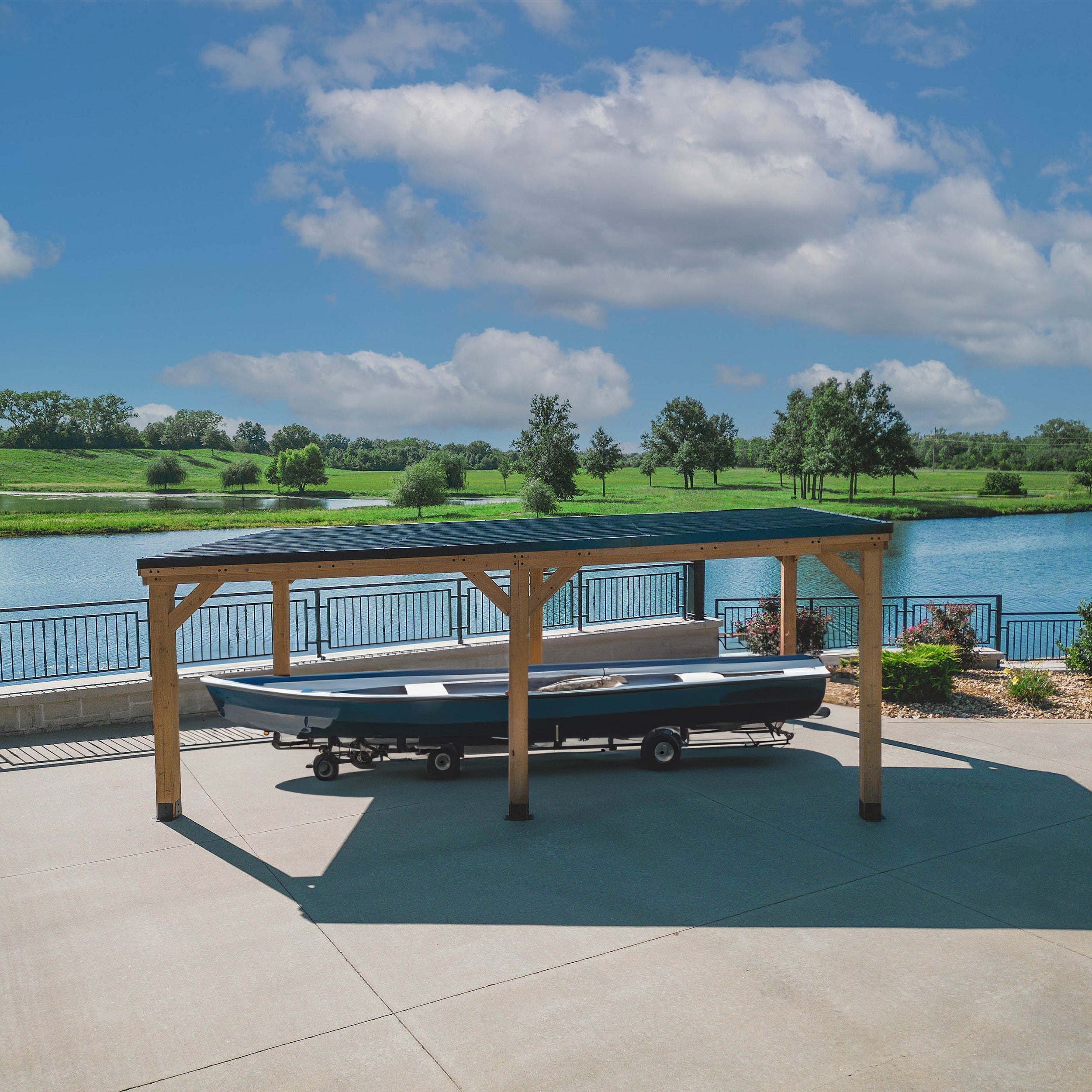 20x12 Kingsport Carport Gazebo