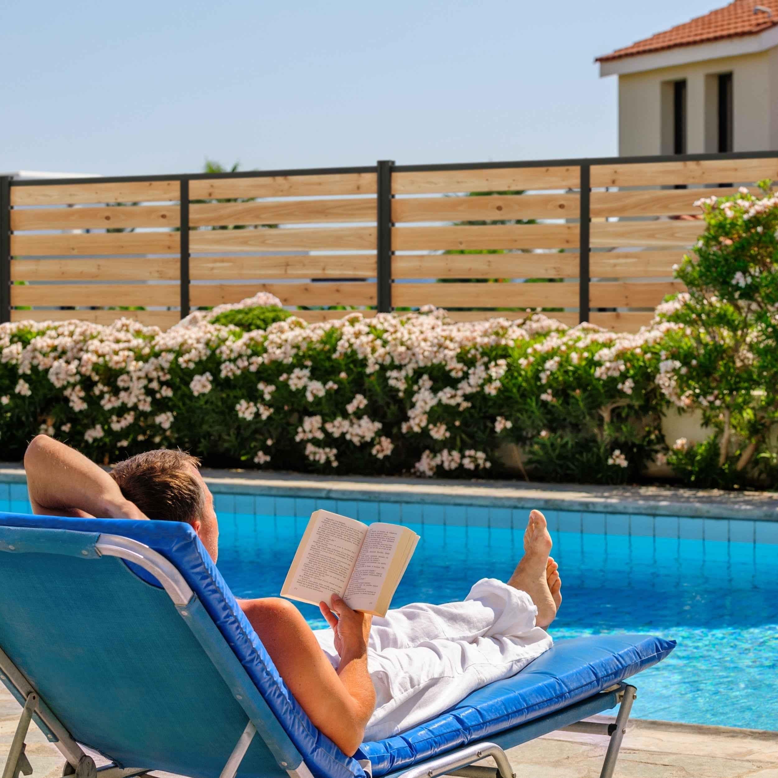 Backyard Discovery Privacy Wall Add-on Kit.