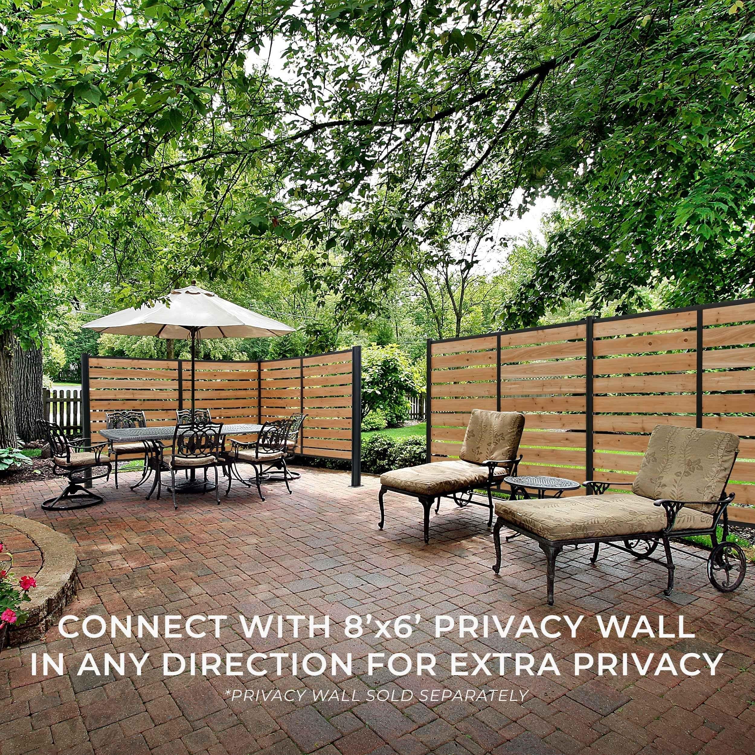 Backyard Discovery Privacy Wall Add-on Kit.