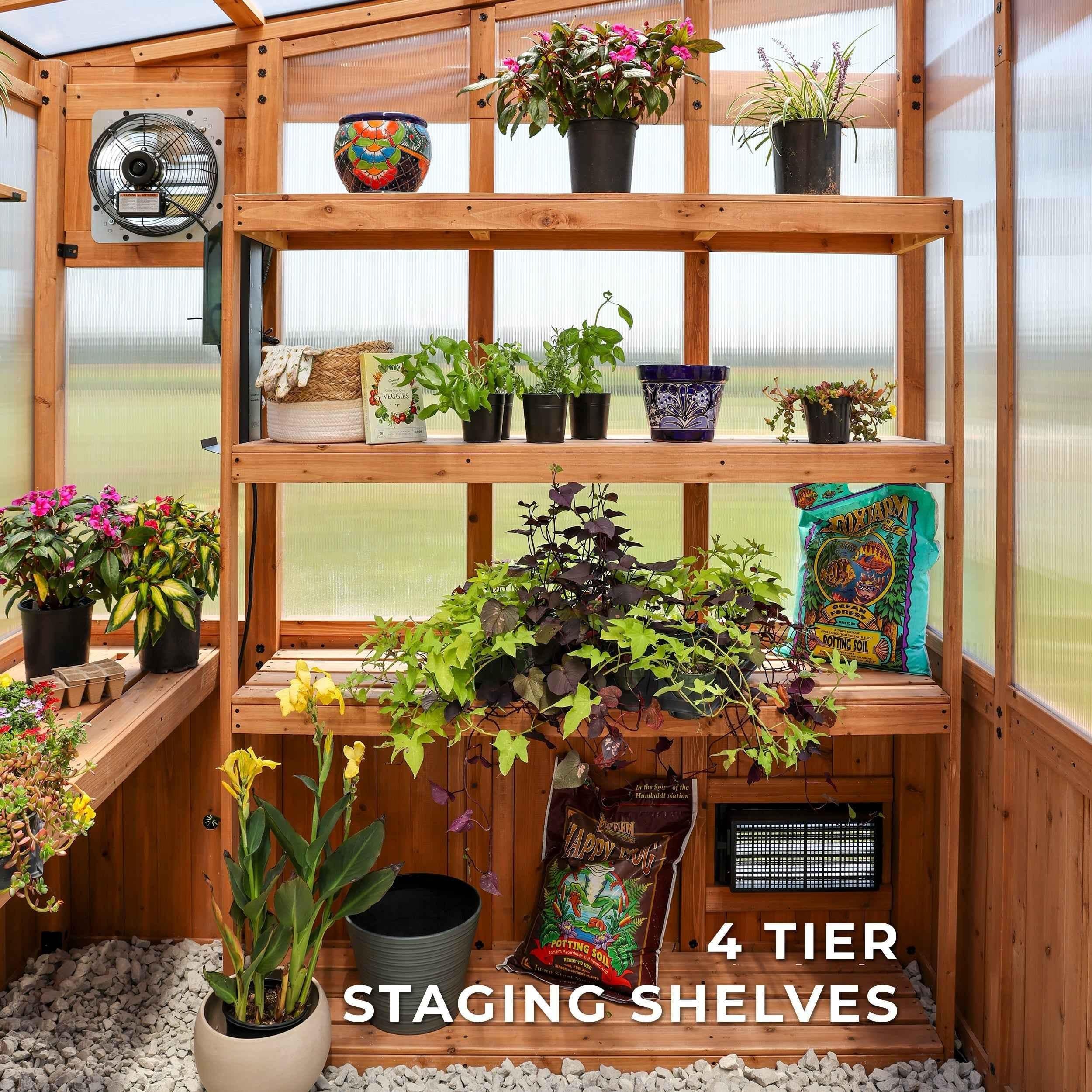 Backyard Discovery 11x7 Poppy Greenhouse.