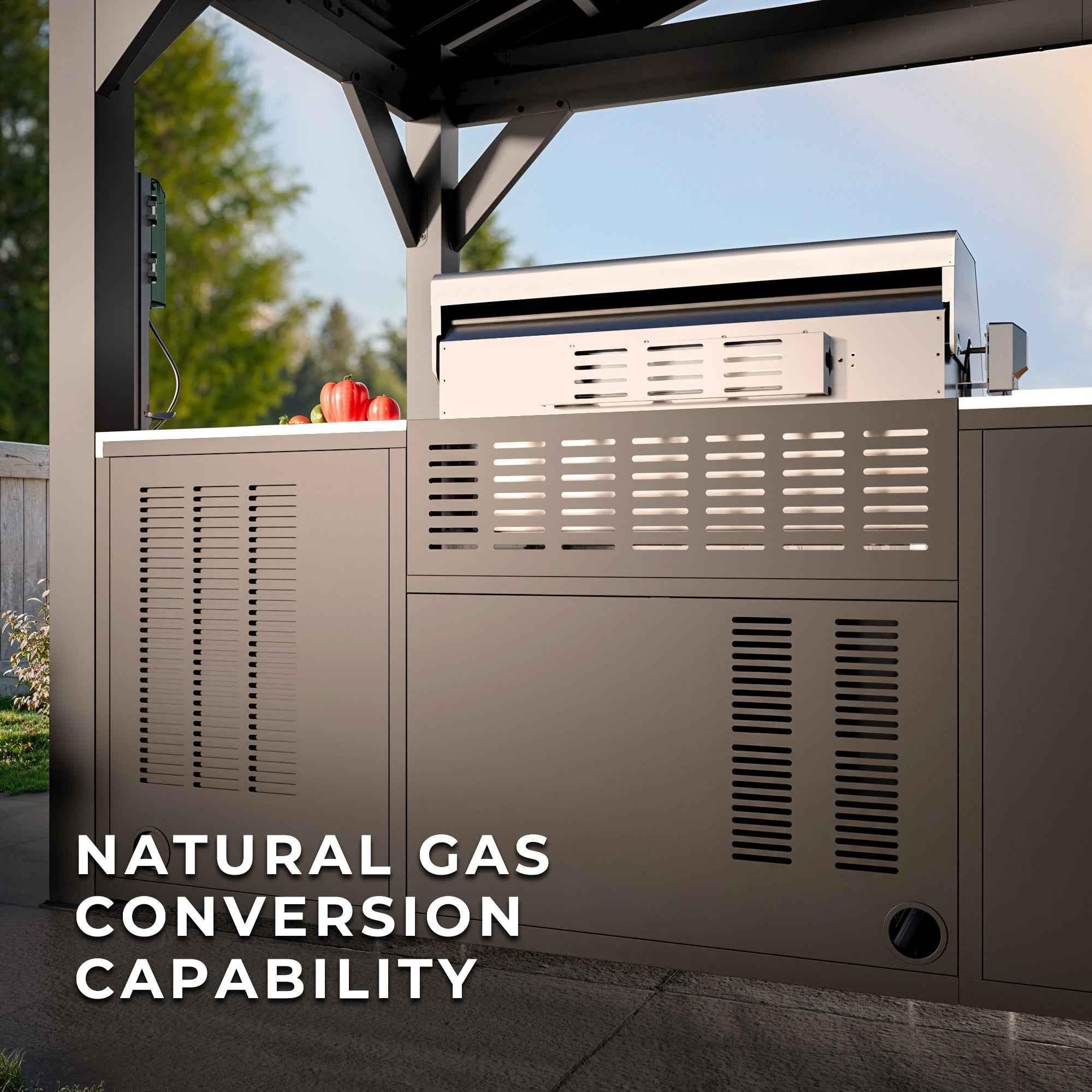 Backyard Discovery Lancaster Linear Outdoor Kitchen.